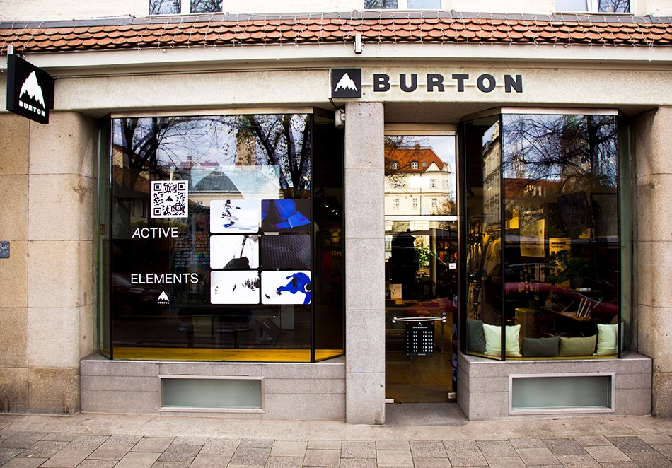 Burton flaggskeppsbutik – München