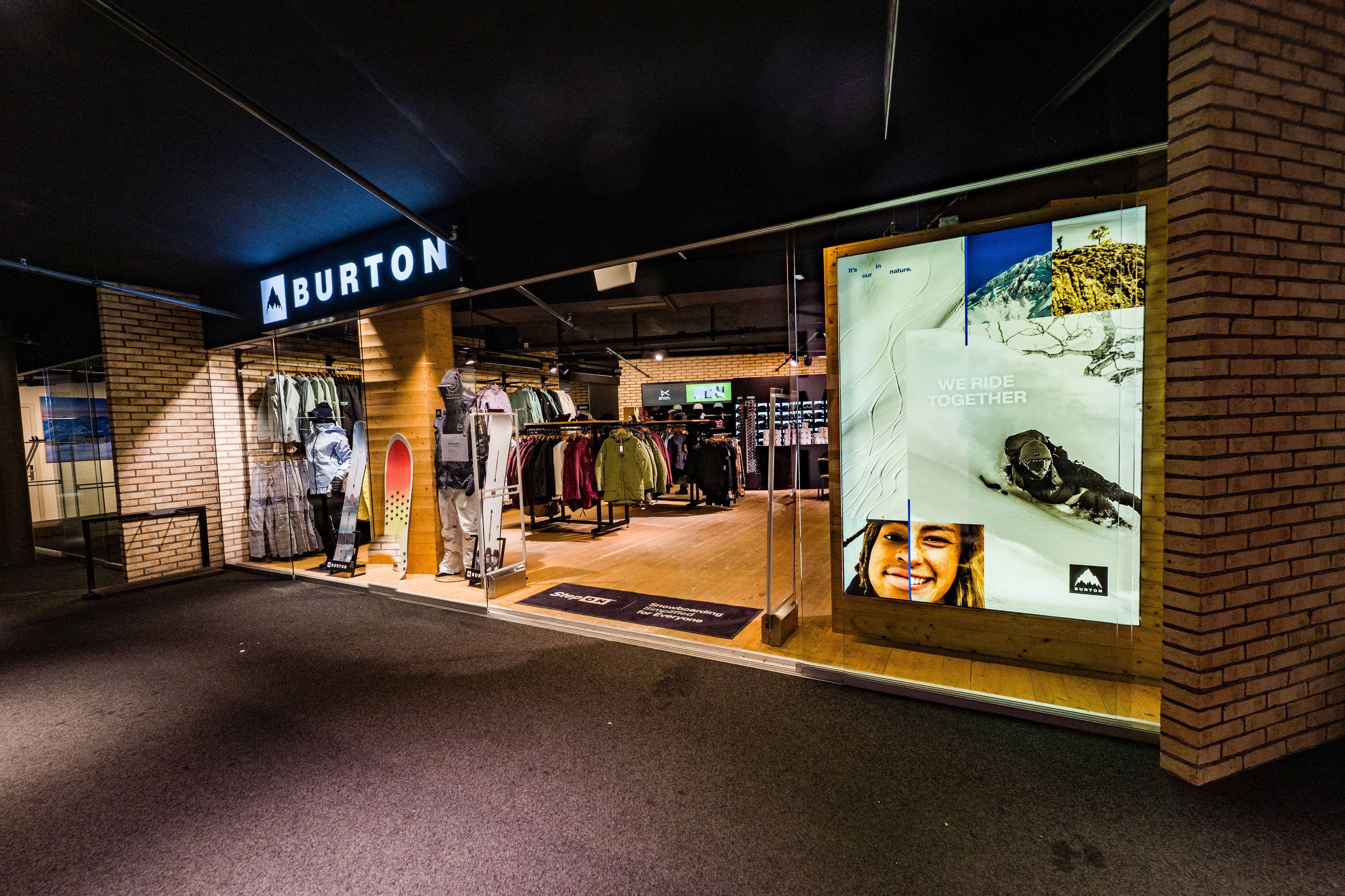 Burton-butik – Laax