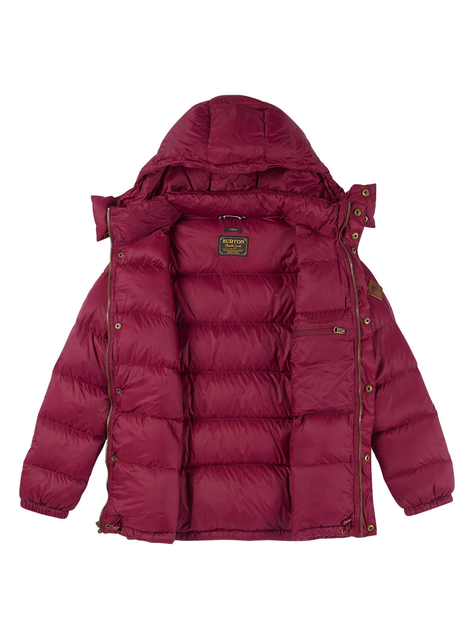 burton heritage down snowboard jacket