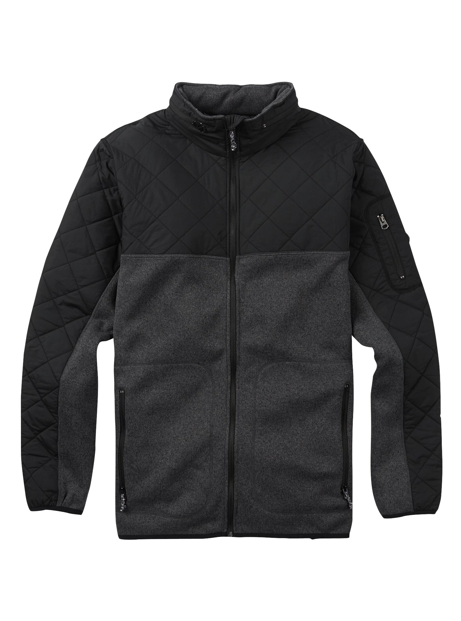 Burton – Polaire Pierce homme, True Black Heather, L