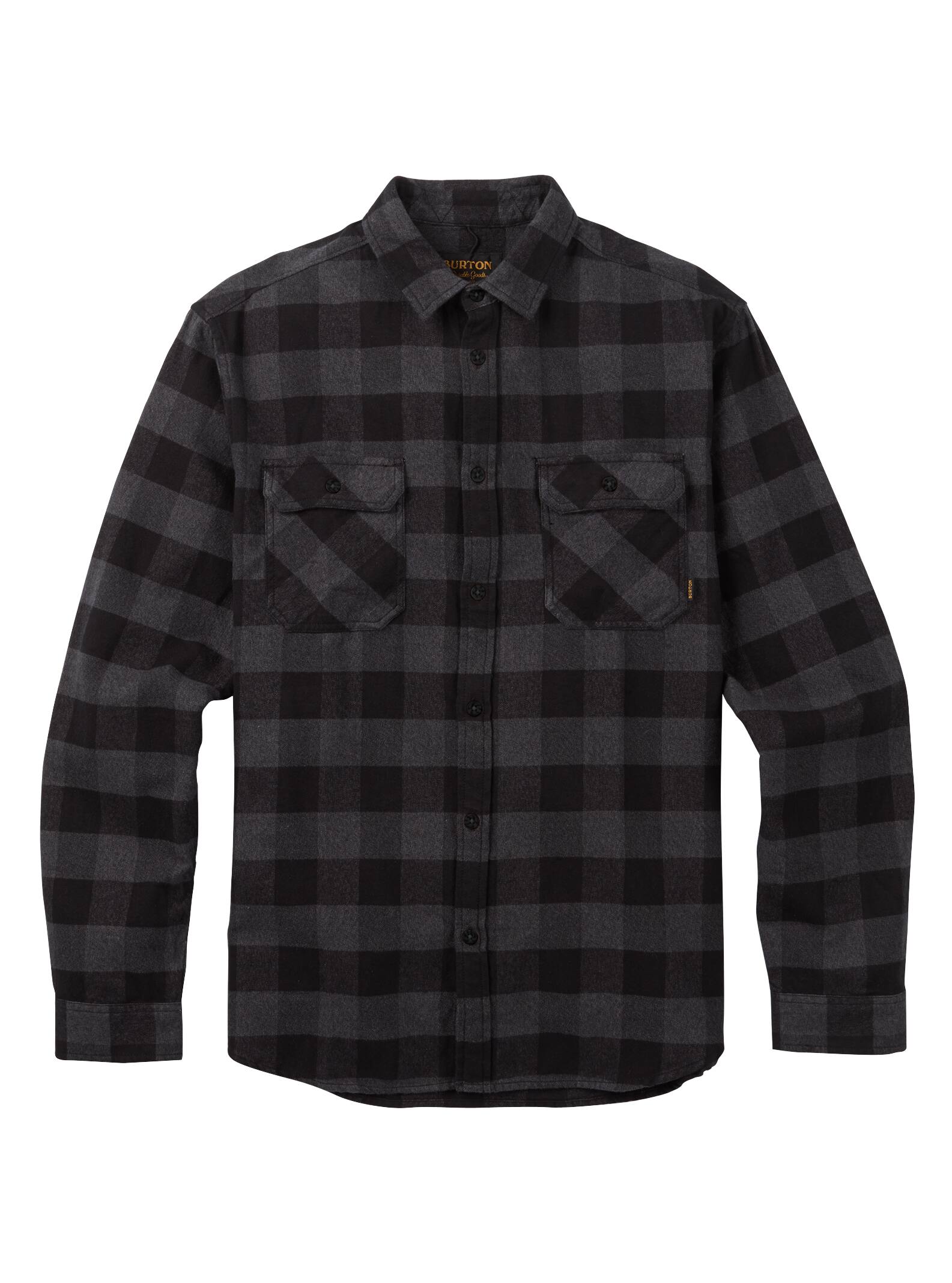 Burton - Chemise en flanelle Brighton homme, True Black Buffalo, S