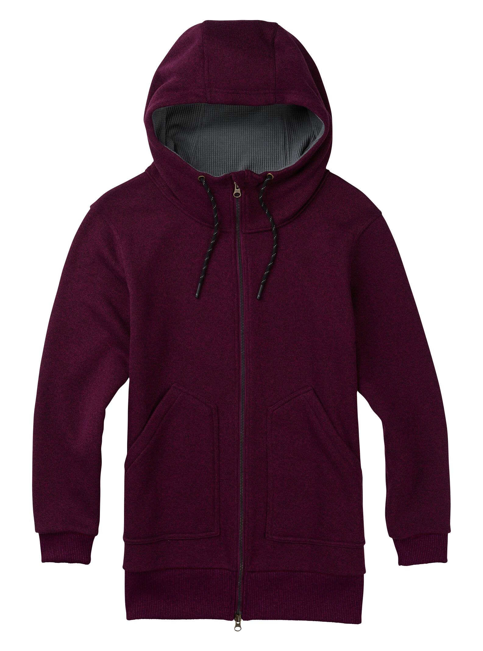 Burton – Sweat à capuche en polaire zippé Minxy femme, Starling Heather, L