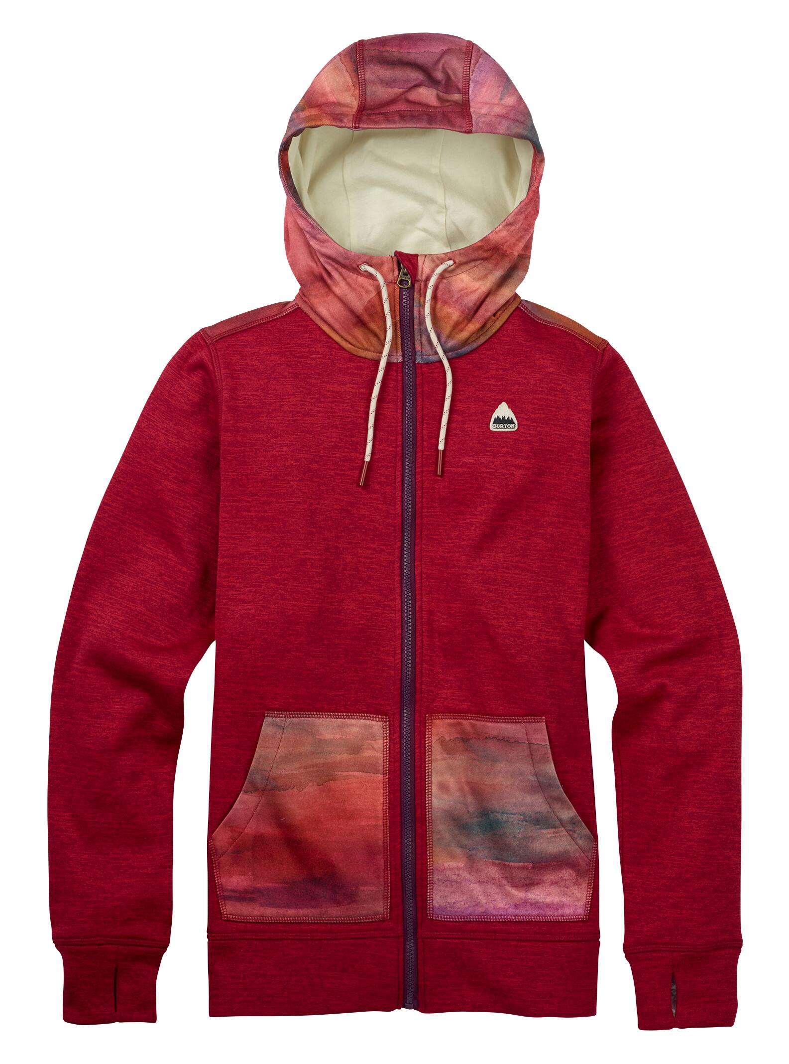 Burton – Sweat zippé Quartz femme, Anemone Heather, L