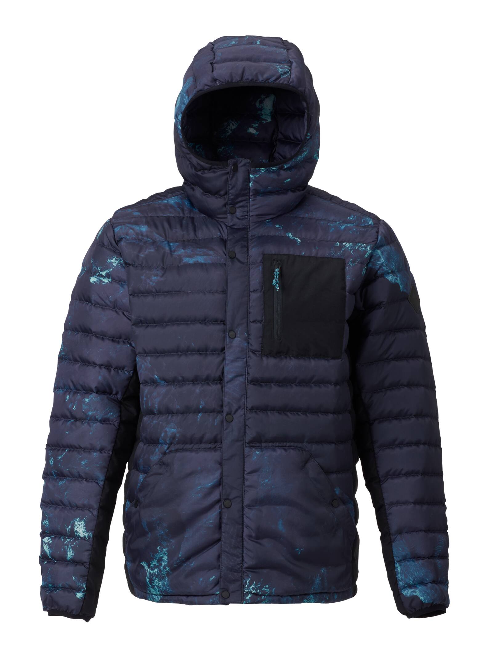 Burton – Insulator à capuche en duvet Evergreen homme, Nix Olympia, S