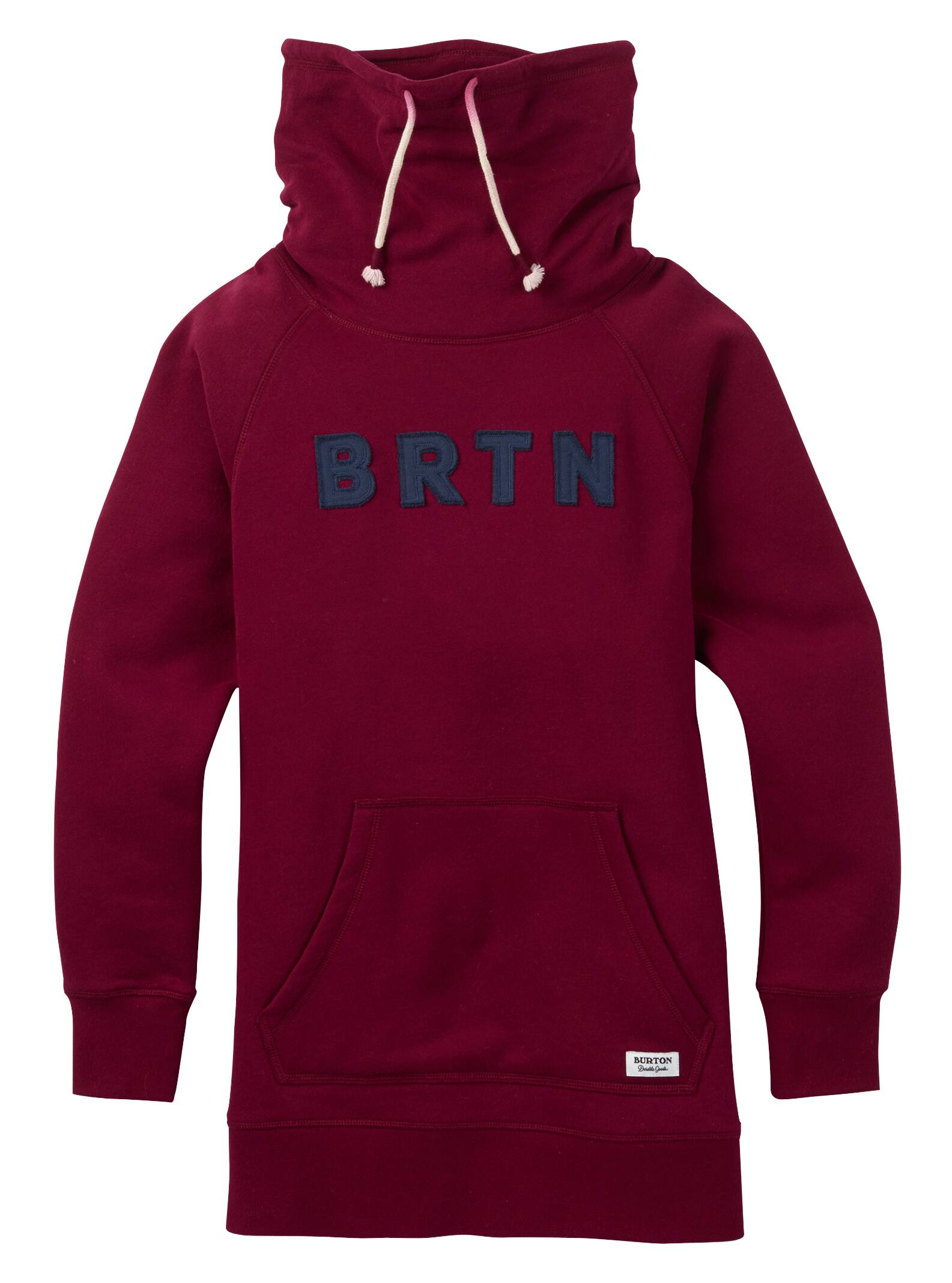 Burton Women's Fox Trot Funnel Pullover, Sangria, L