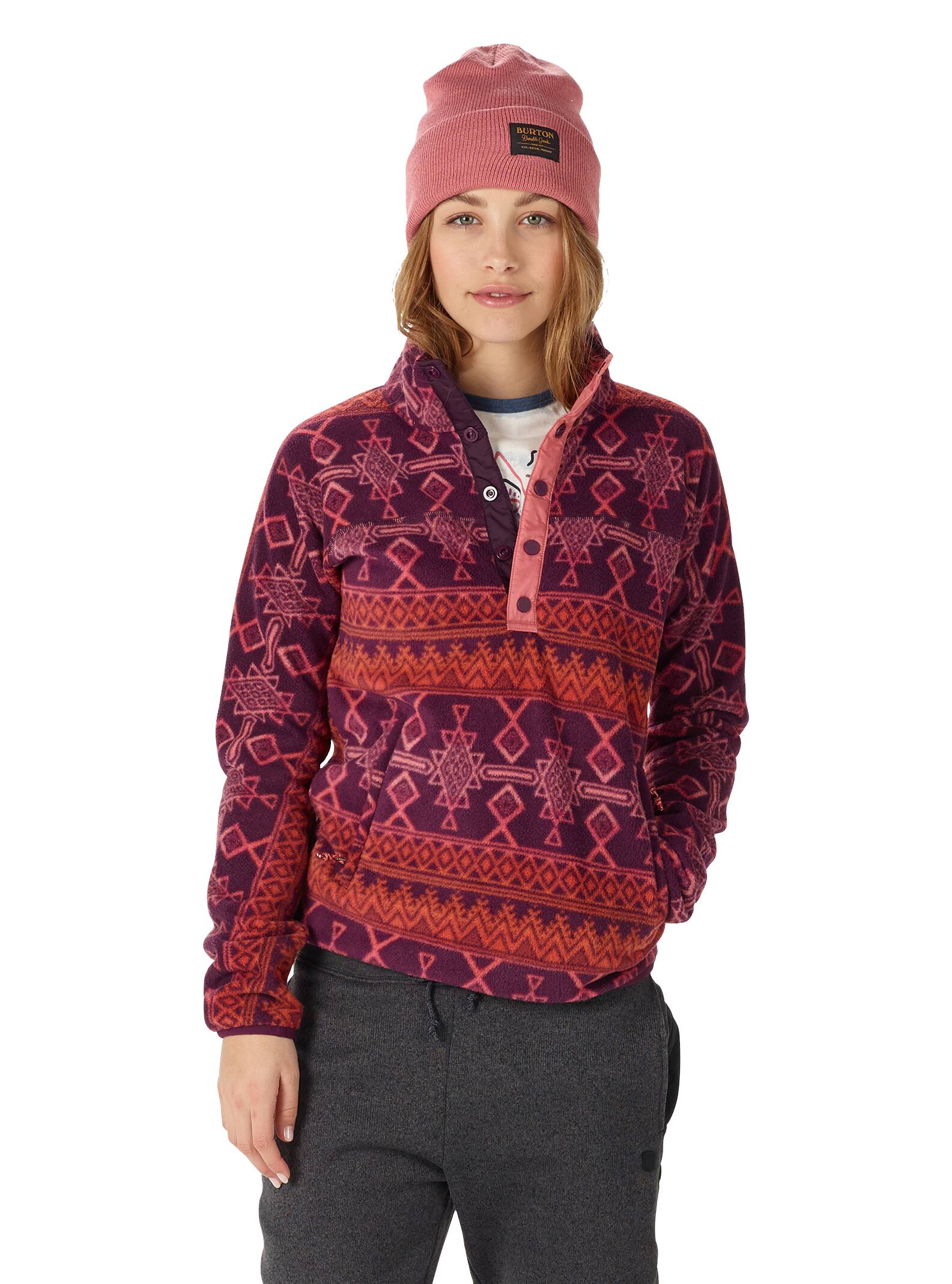 burton anouk fleece