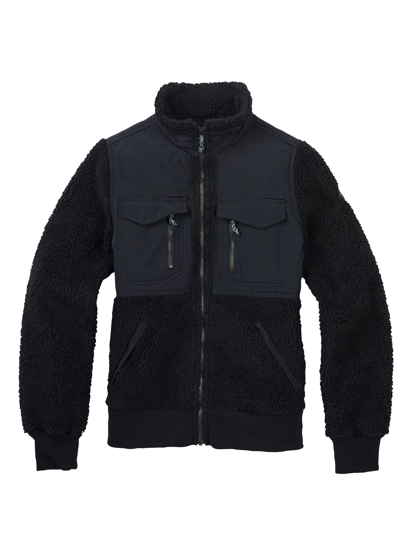 Burton – Veste en polaire zippée Bolden femme, True Black, L