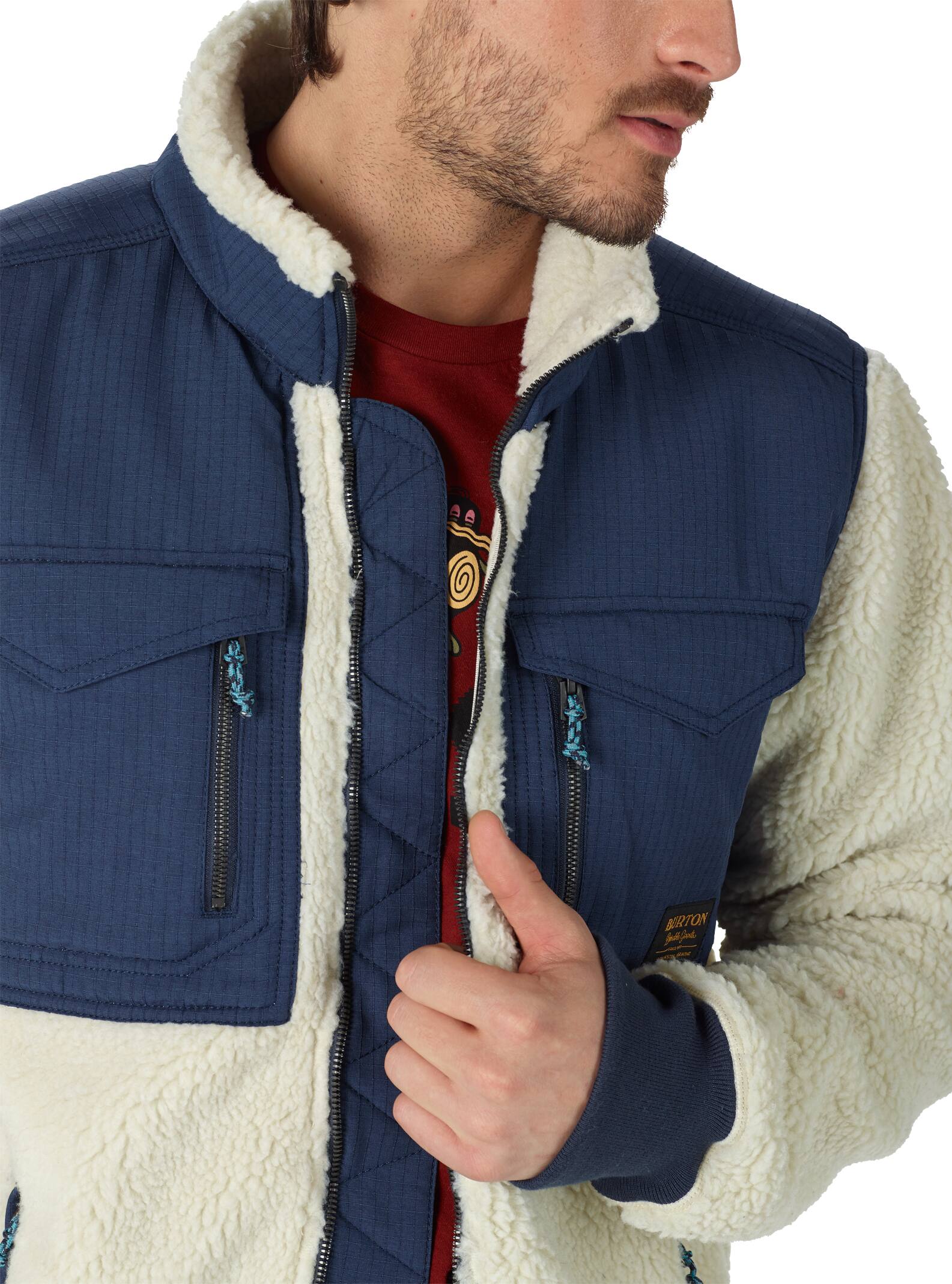 burton bower fleece