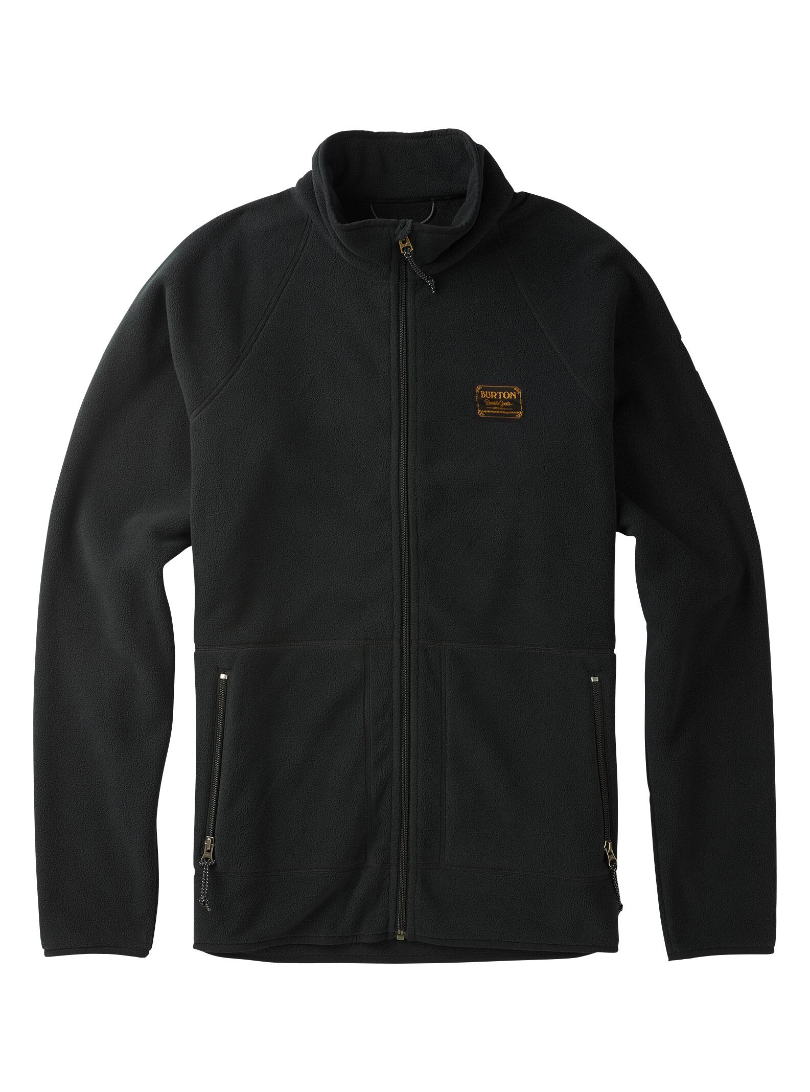 Burton – Polaire zippée Ember homme, True Black, M