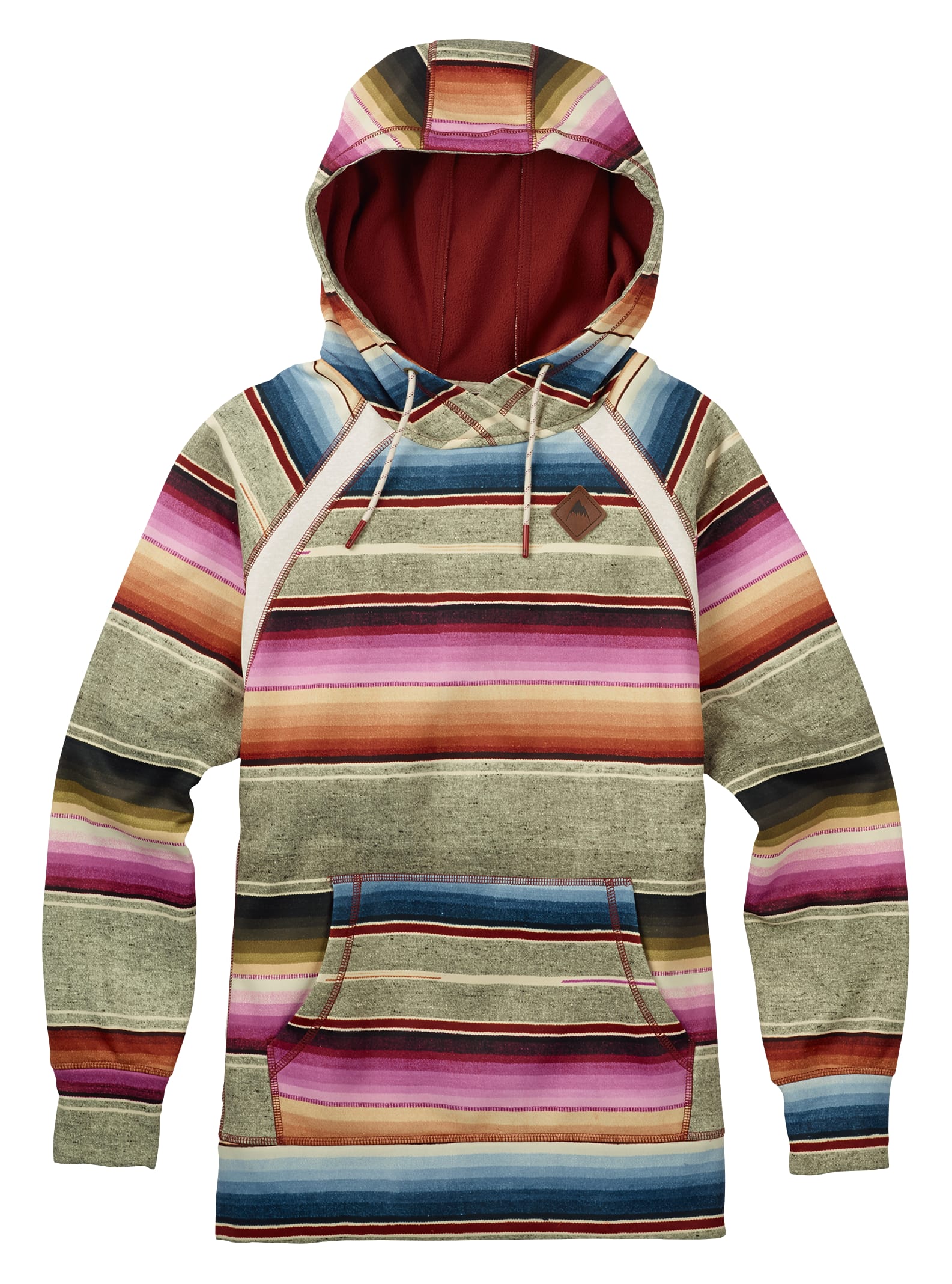 Burton – Sweat à capuche Heron femme, Mija Stripe, M