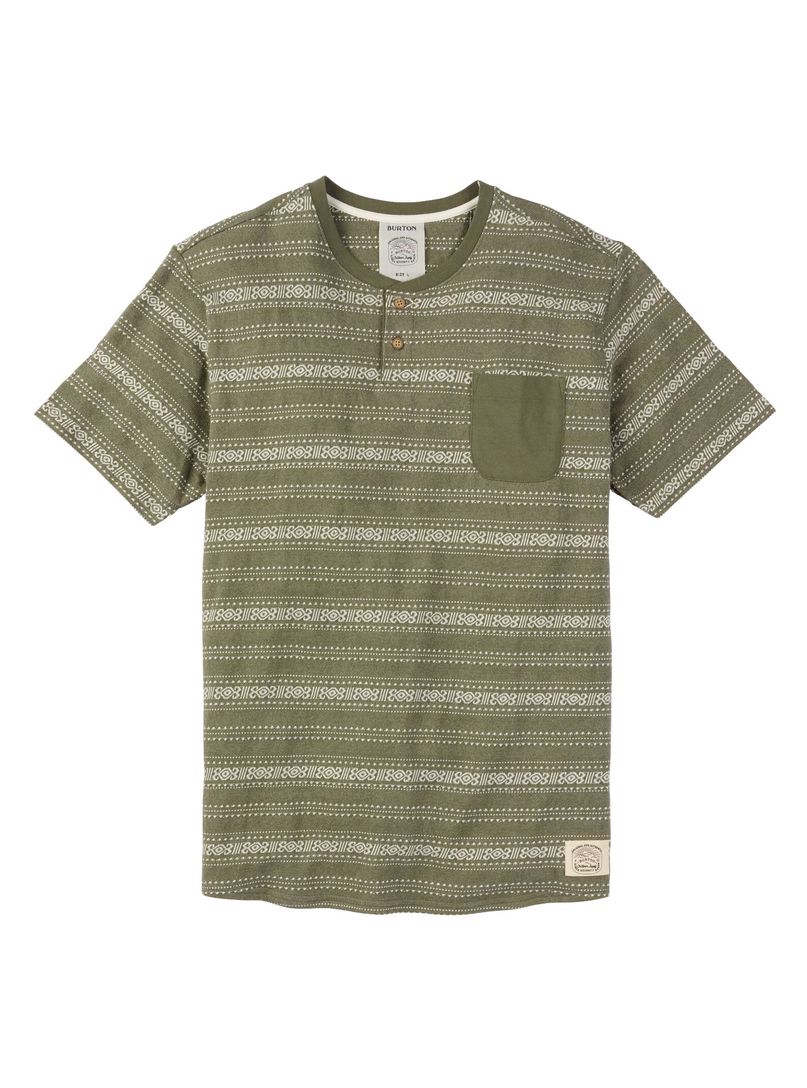 Burton Men's Dwight Short Sleeve T Shirt, Dusty Olive, M