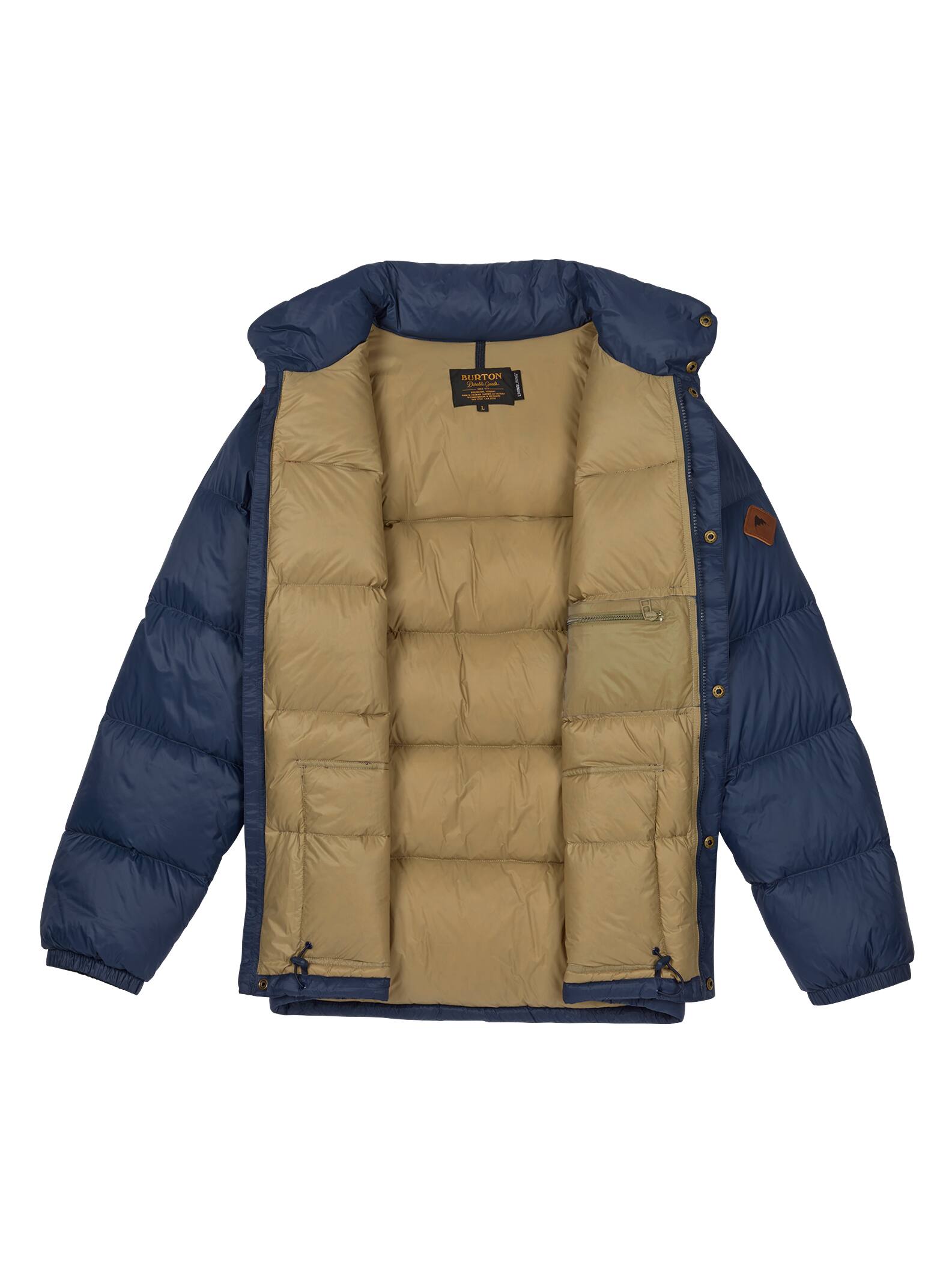burton heritage down snowboard jacket