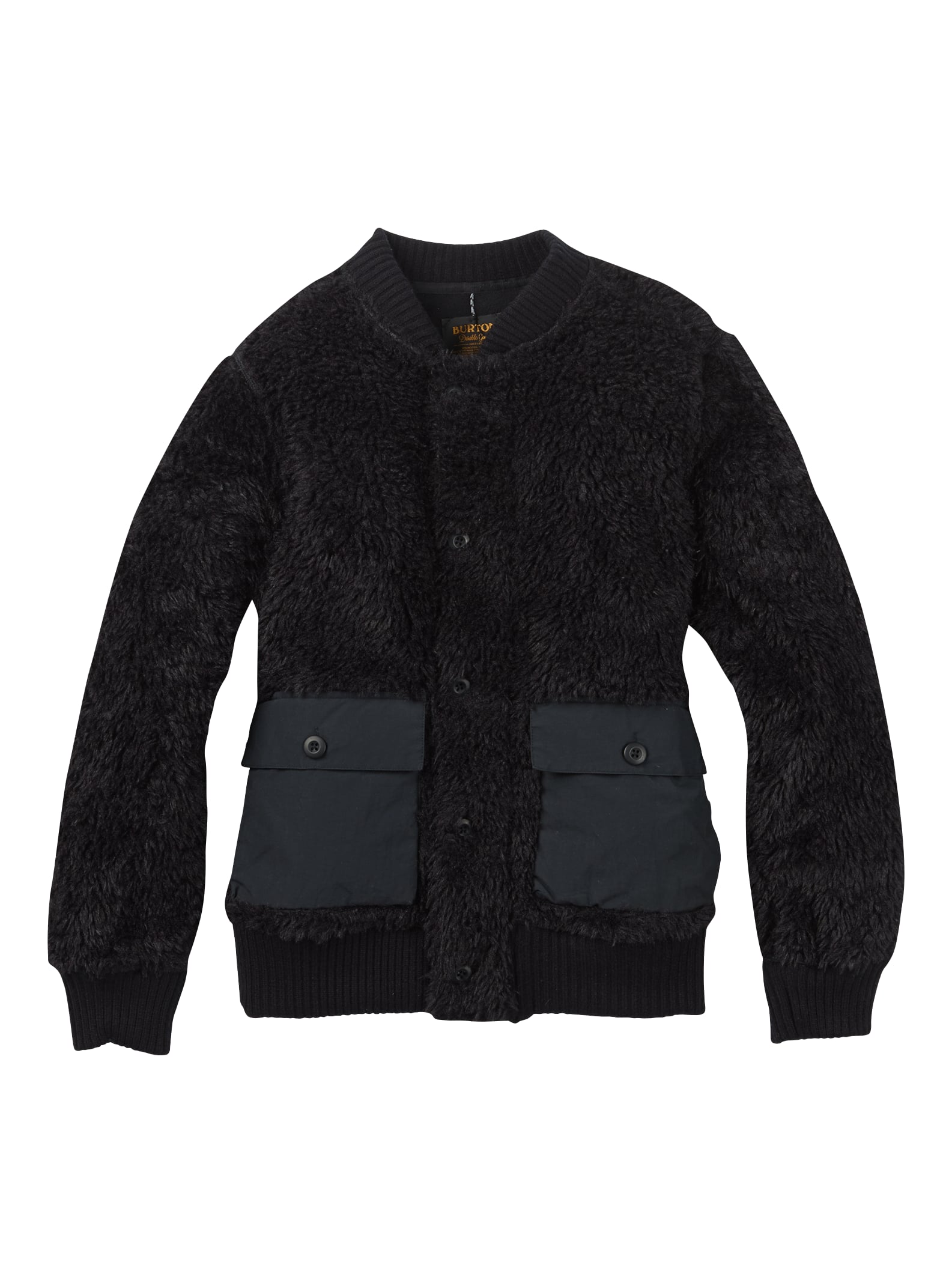 Burton – Veste en polaire zippée Shawmut femme, True Black, M