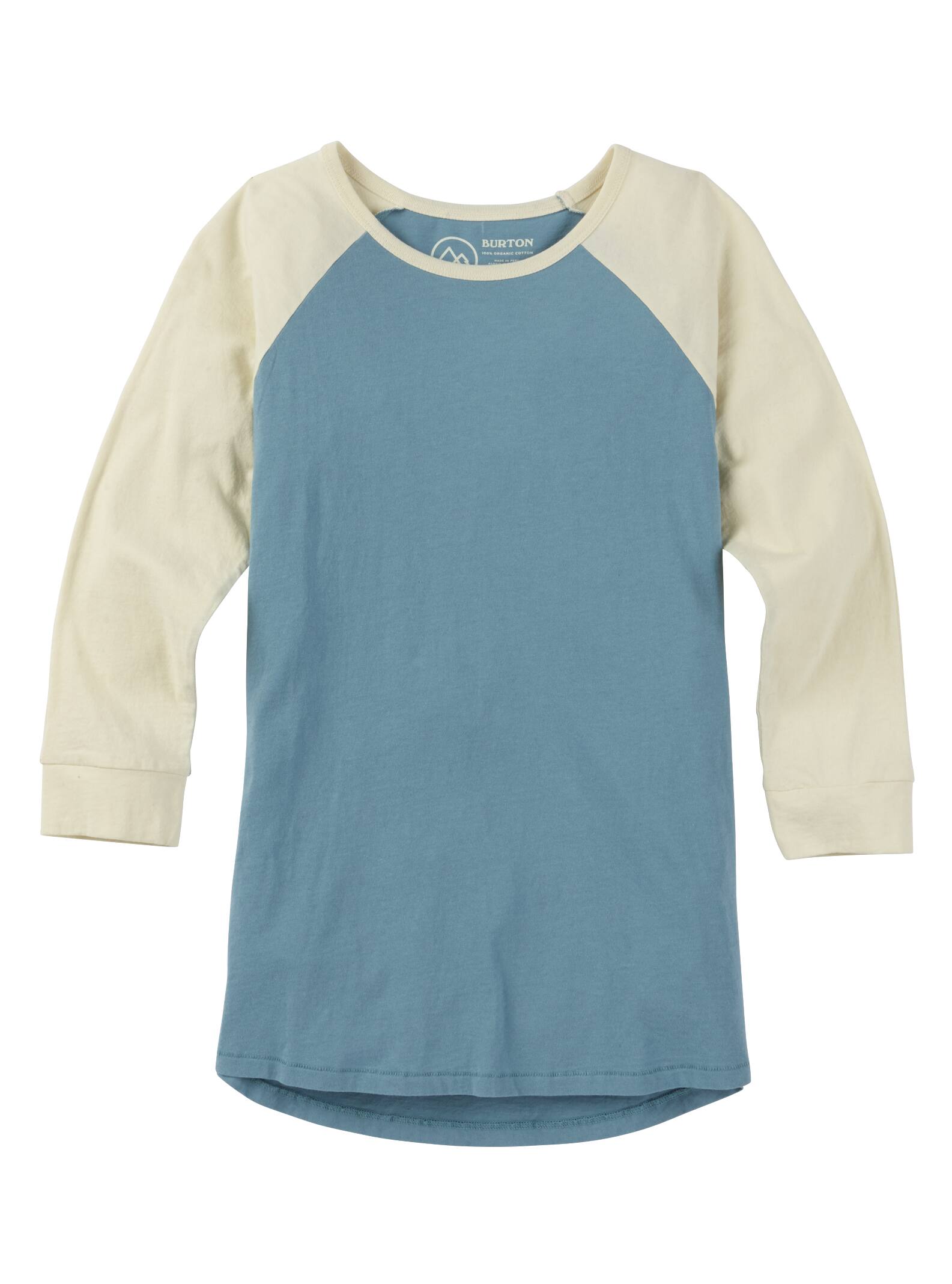 Burton Women's Caratunk Raglan Tee, Winter Sky, L