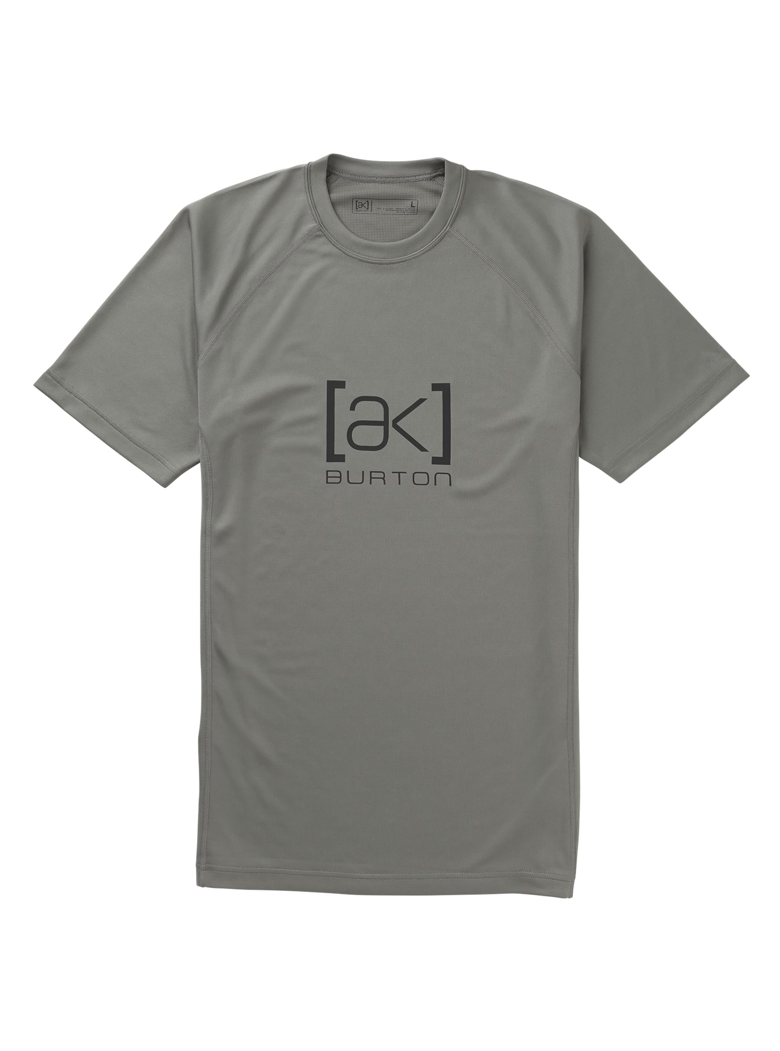 Burton - T-shirt [ak]® Power Grid® SS Crew homme, Moon Mist, L