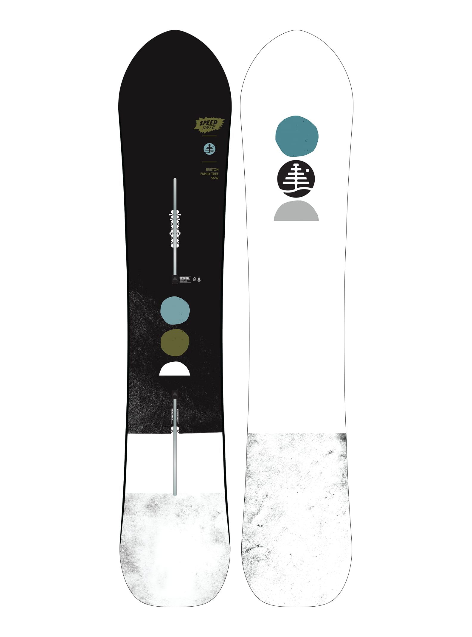 Burton – Snowboard Family Tree Speed Date Wide homme, 2094510000056W, 56W