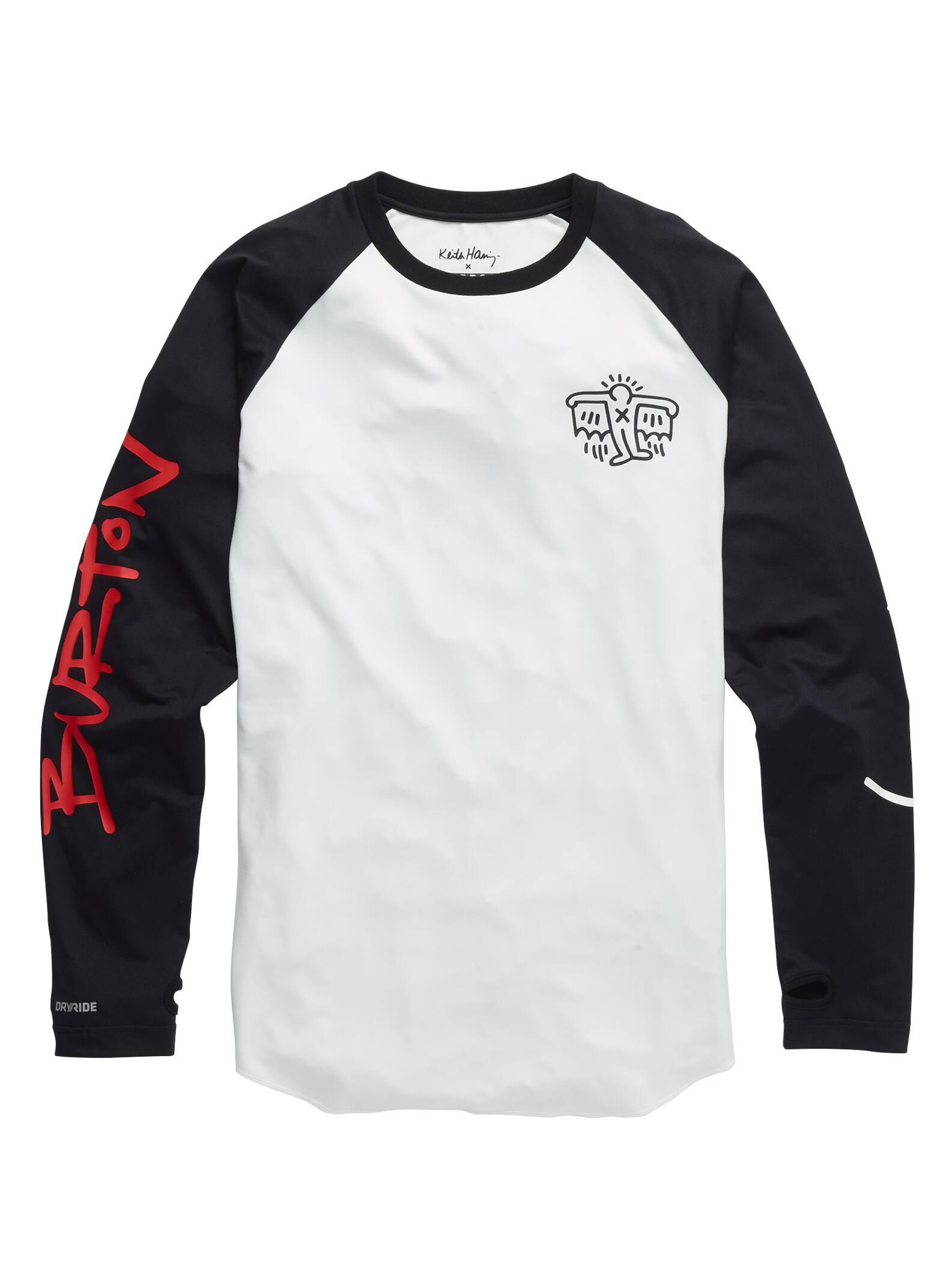 Burton Keith Haring x - T-shirt homme Tech, True Black, S