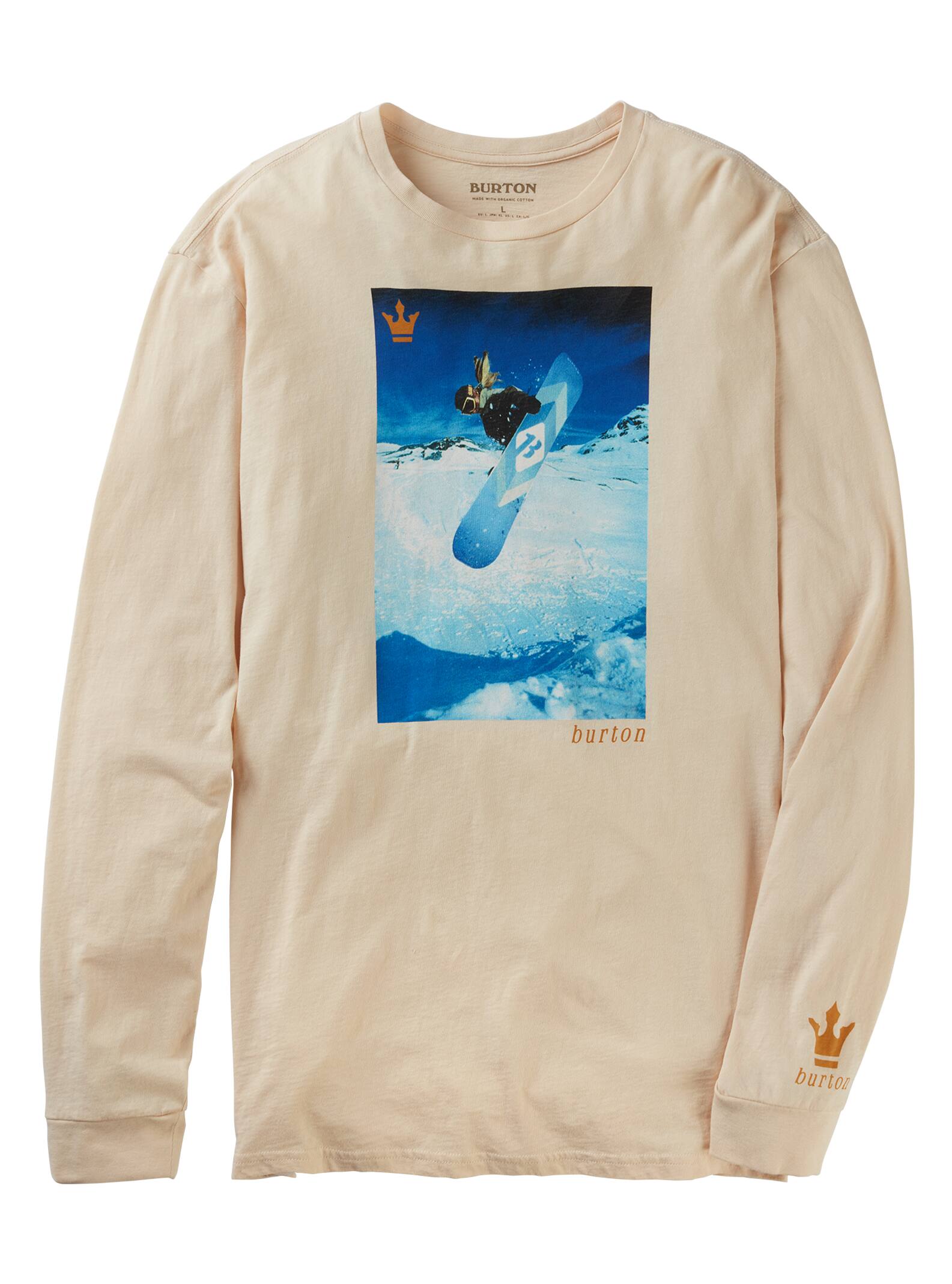 Burton - T-shirt à manches longues Retro, Creme Brulee, L