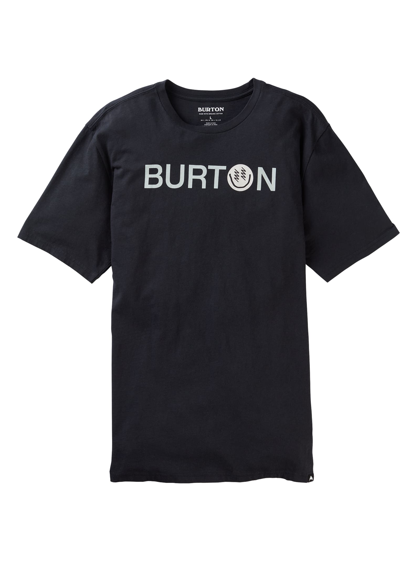 Burton - T-shirt manches courtes Instigator homme, True Black, XS