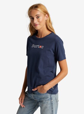 Women's Burton Feelgood Short Sleeve T-Shirt shown in Dress Blue