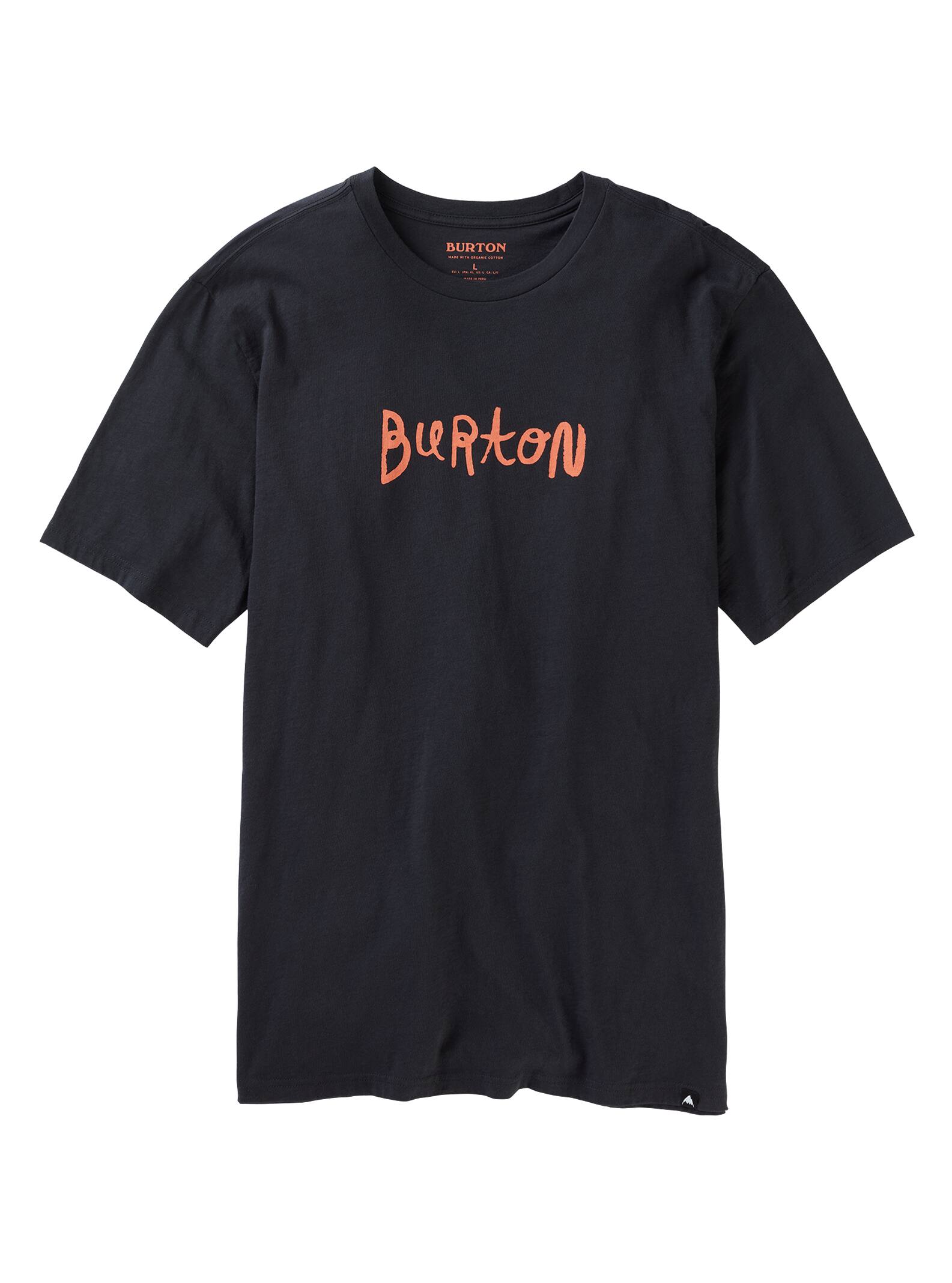 Burton - T-shirt manches courtes Flight Attendant homme, True Black, S