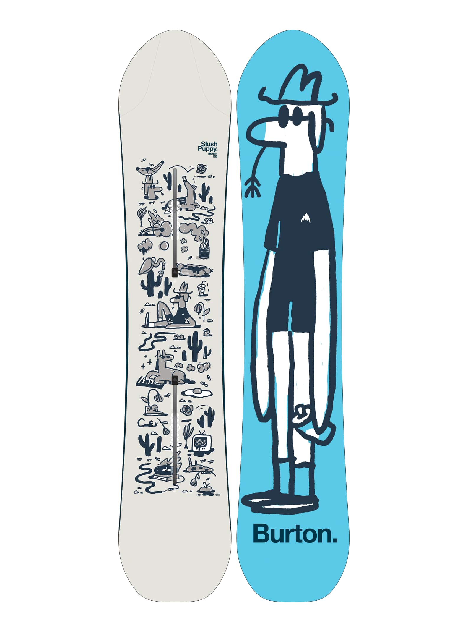Burton Snowboard Slush Puppy PurePop à cambre, 150