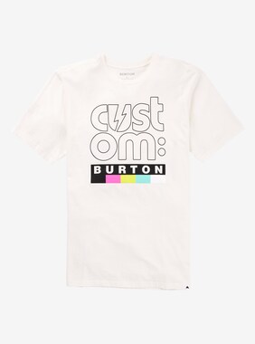 Burton Custom Short Sleeve T Shirt shown in Stout White