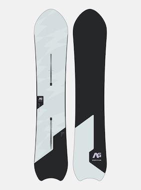 Burton AG Roost Camber Snowboard shown in Graphic