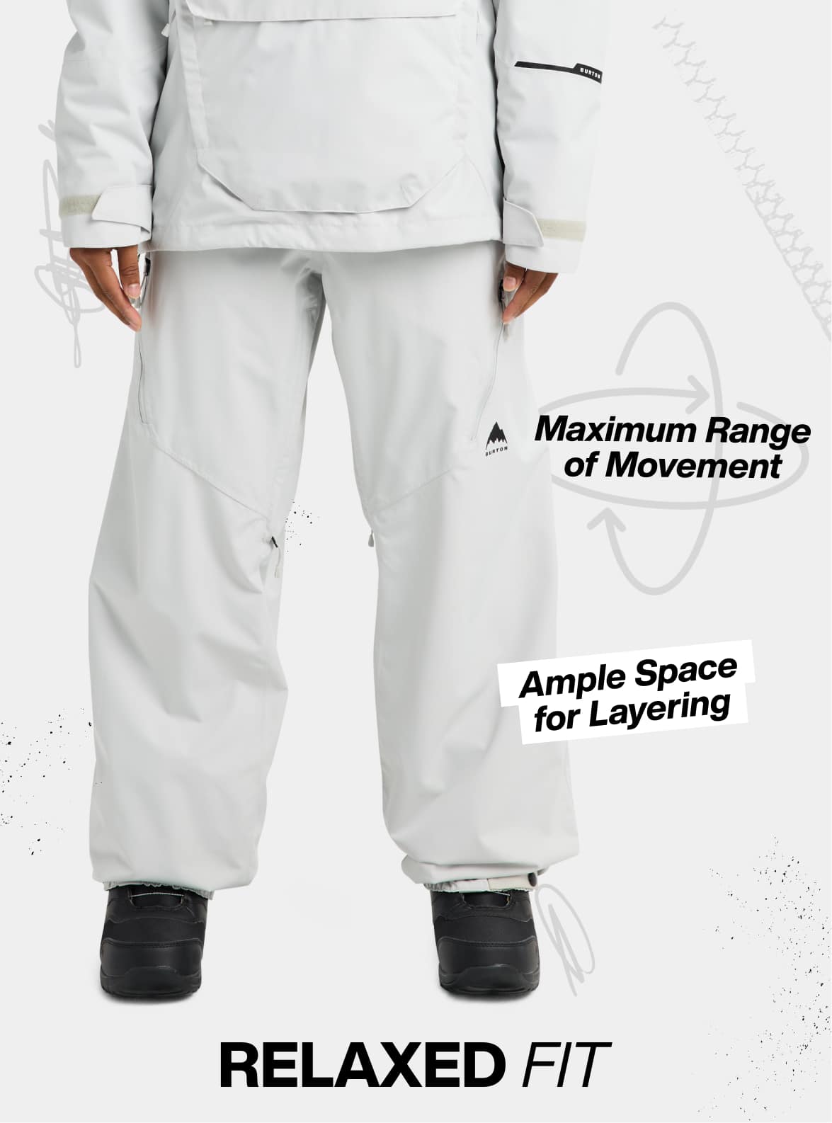 Women's Burton Reserve 2L Relaxed Pants | Burton.com Winter 2026 US