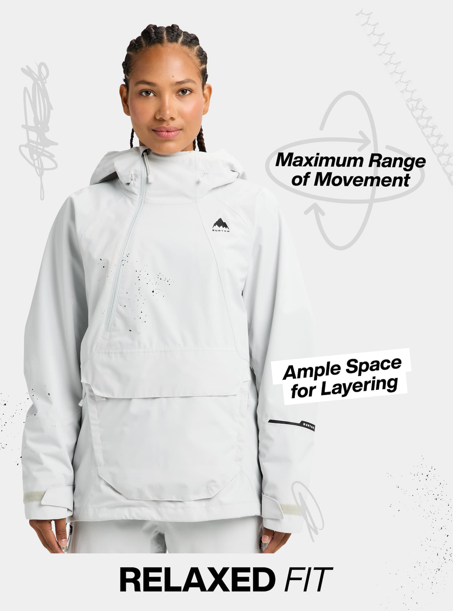 Women's Burton Reserve 2L Relaxed Anorak Jacket | Burton.com