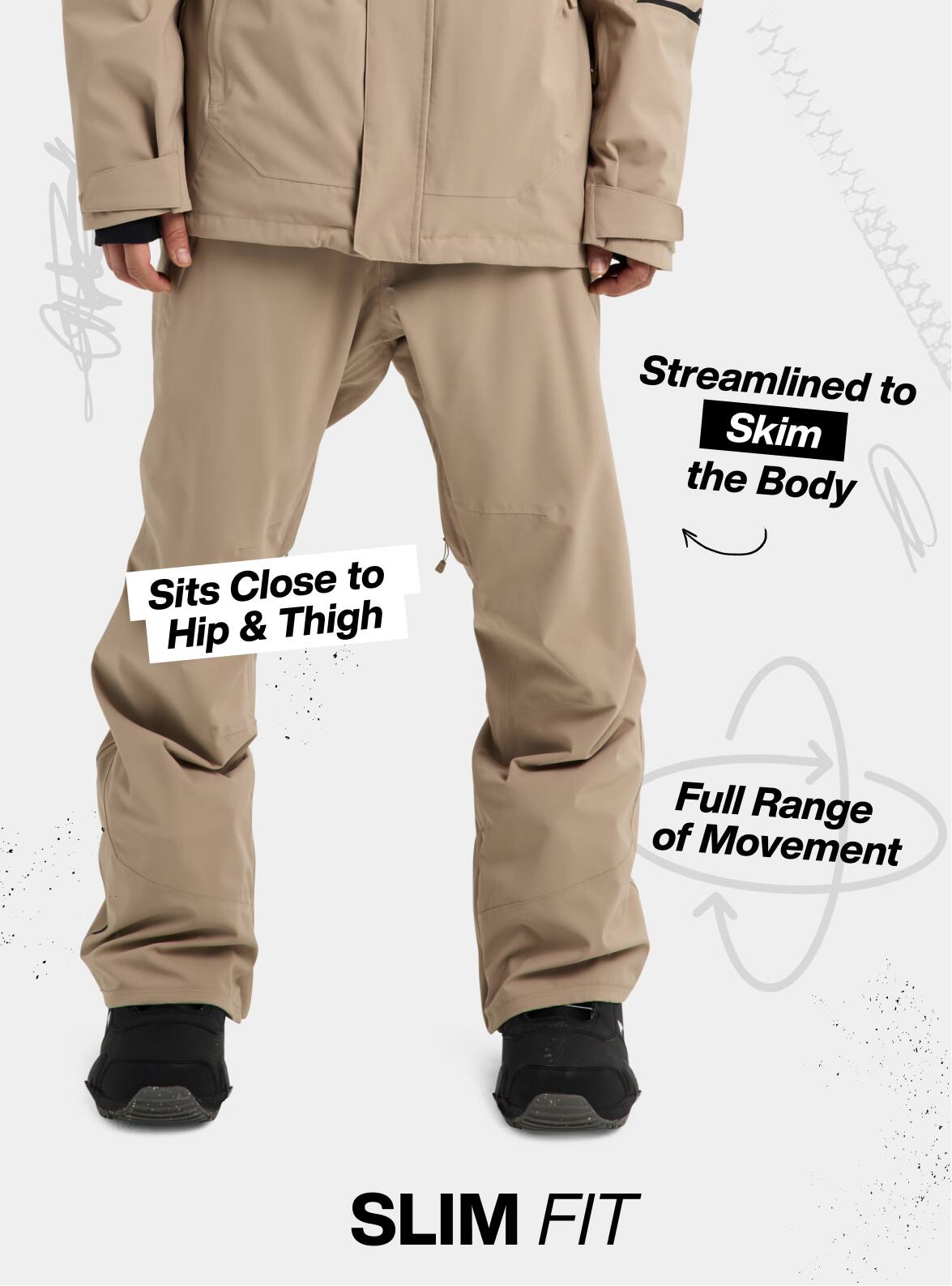 Men's Burton Reserve 2L Stretch Pants | Burton.com Winter 2026 US