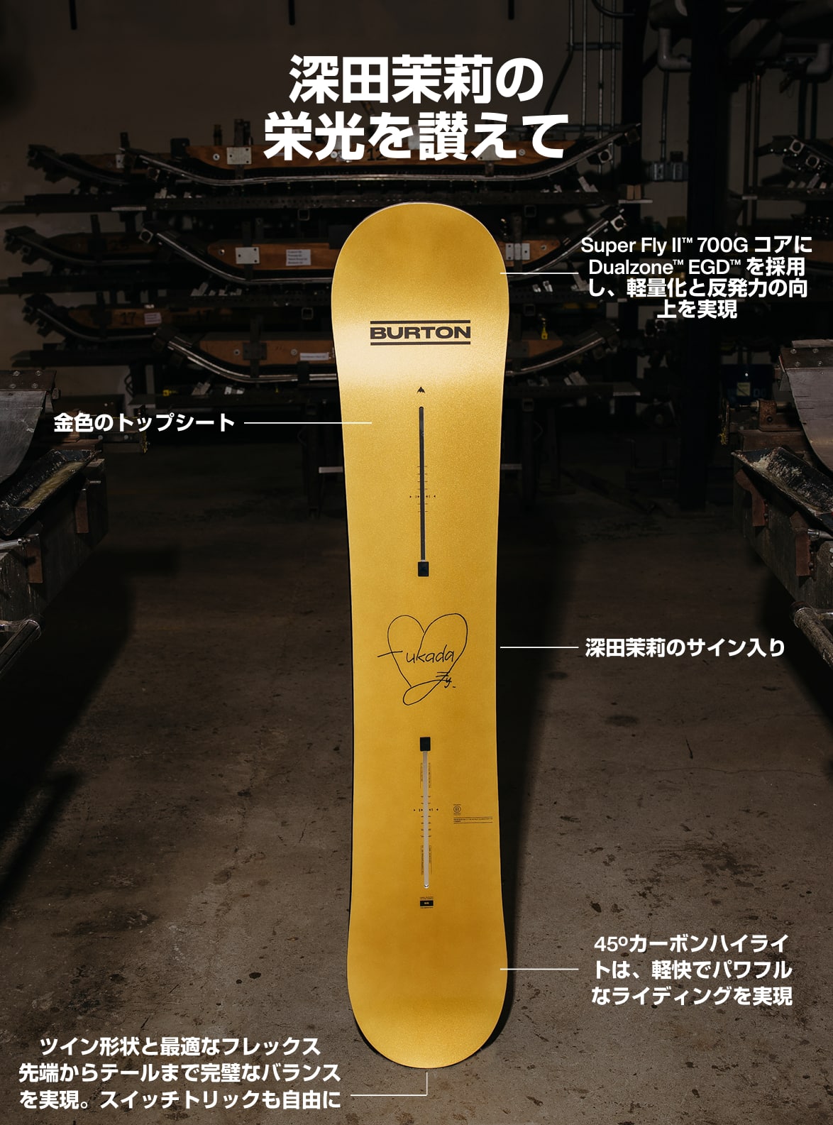From Mari to Japan - セレブレーションボード | Burton.com Winter