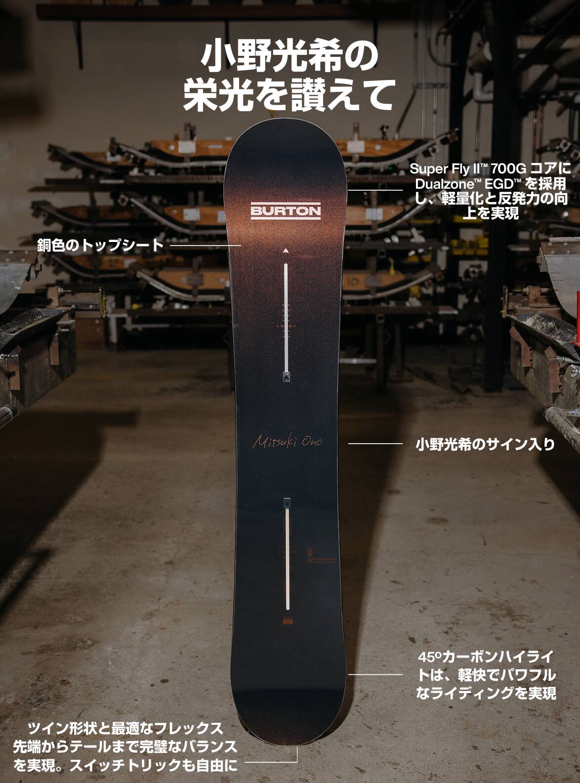 From Mitsuki to Japan - セレブレーションボード | Burton.com Winter From Mitsuki to Japan - セレブレーションボード | Burton.com Winter