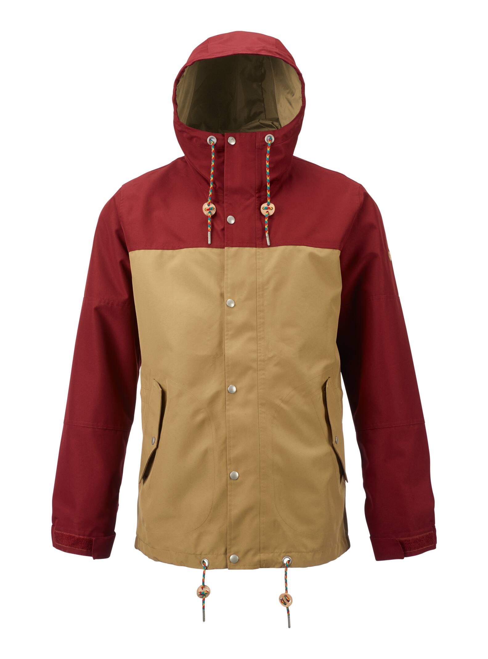 Burton - Veste imperméable Notch, Rojo / Kelp, L