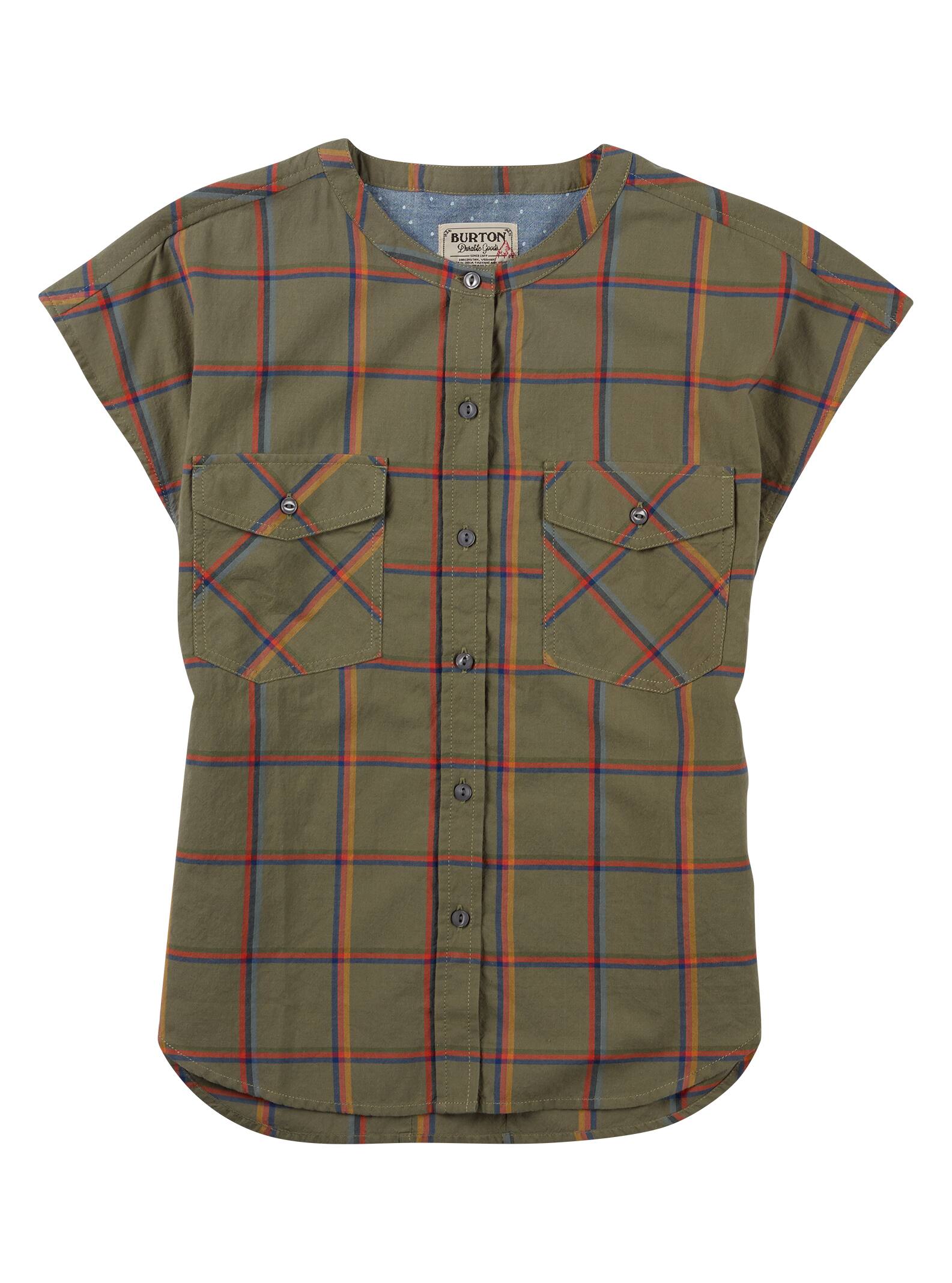 Burton - T-shirt manches courtes Darcie, Lichen Green Bonfire, L