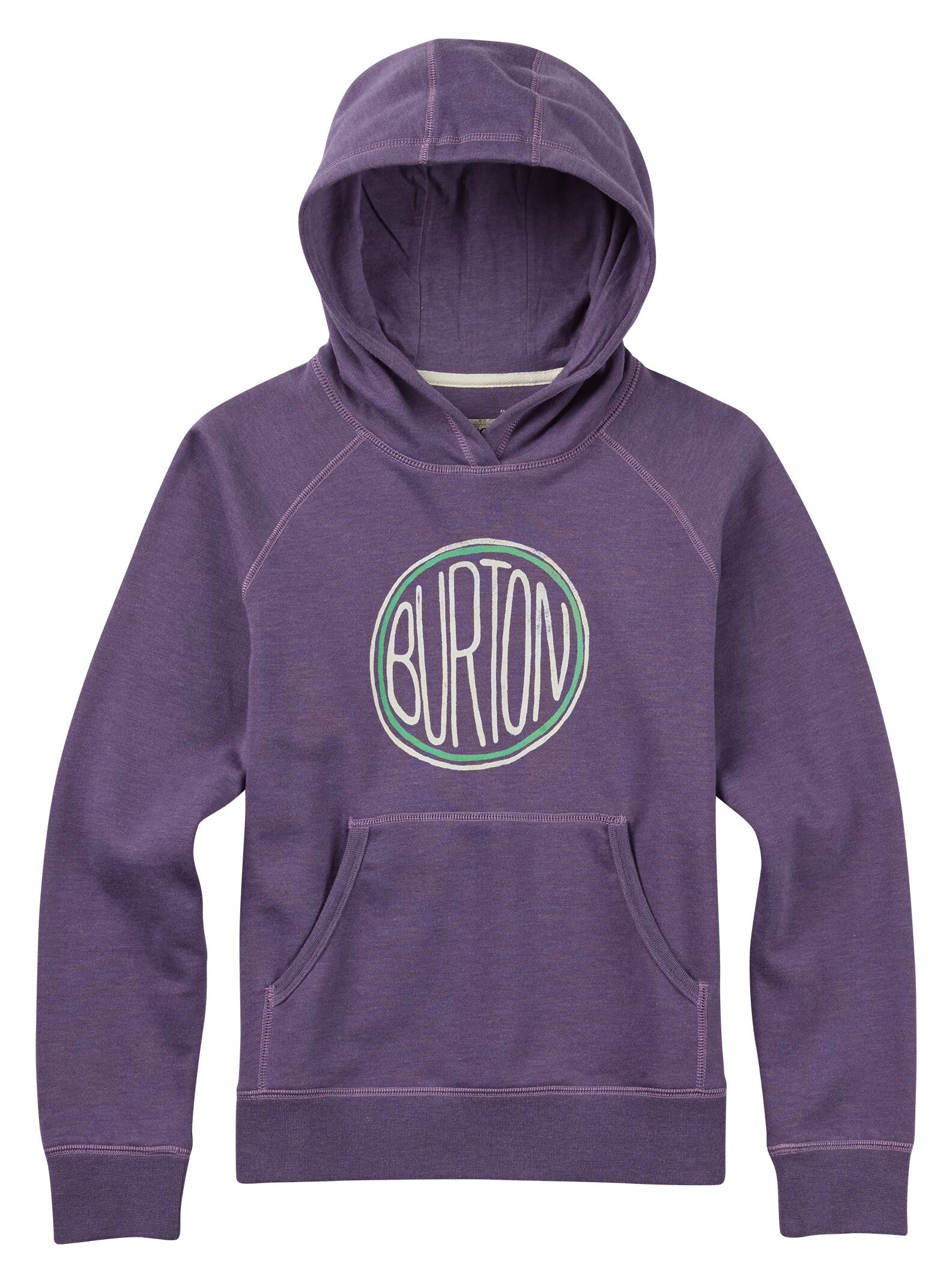 Burton Girls’ Prudence Pullover, Mulled Grape Heather, L