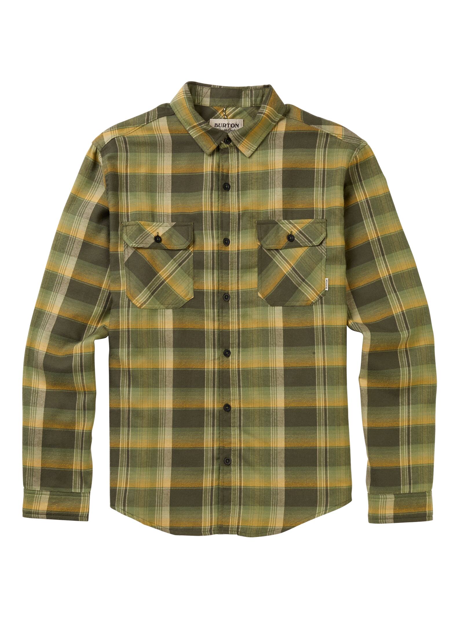 Burton - Chemise en flanelle Brighton homme, Forest Night Stella Plaid, L