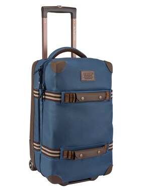 Burton Wheelie Flight Deck Travel Bag shown in Mood Indigo Coated