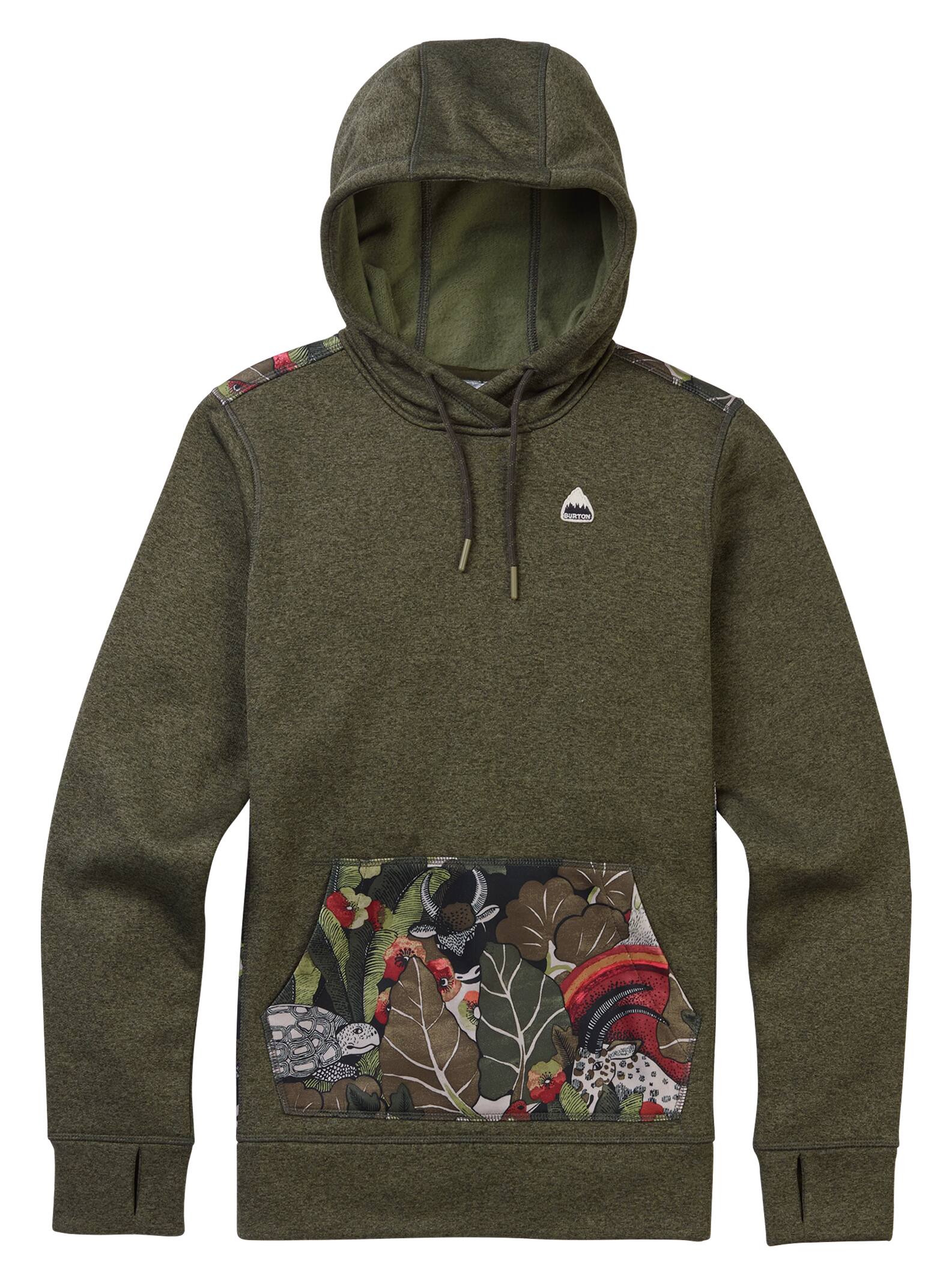 Burton - Sweat à capuche Oak femme, Forest Night Heather, L