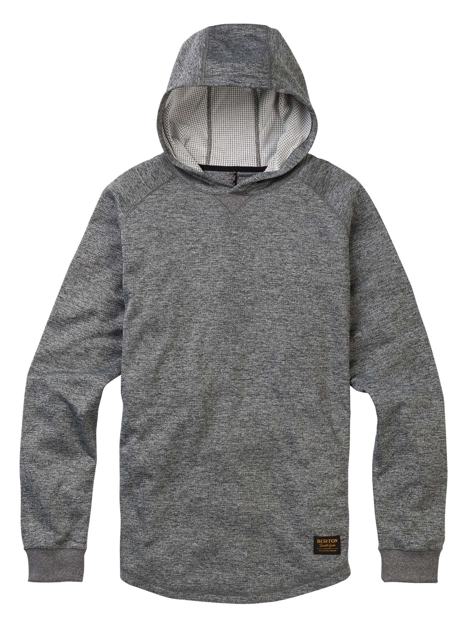 Burton - Pull à capuche Caption homme, True Black Heather, L