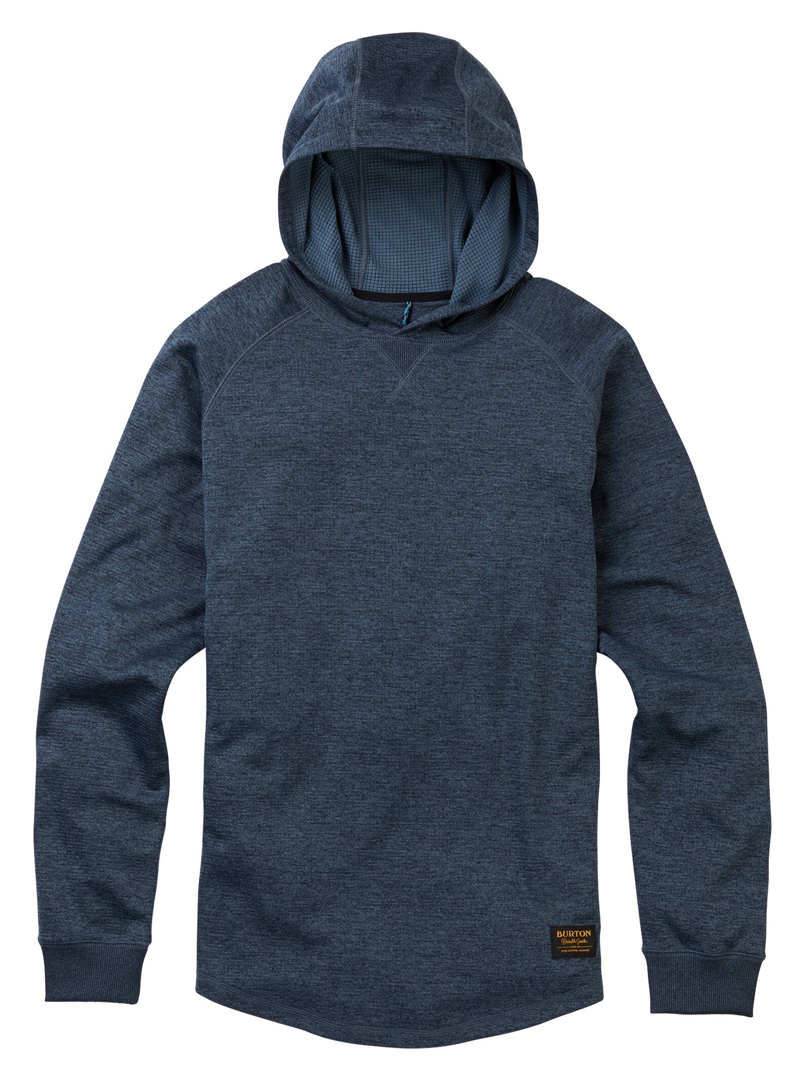 Burton - Pull à capuche Caption homme, Mood Indigo Heather, M