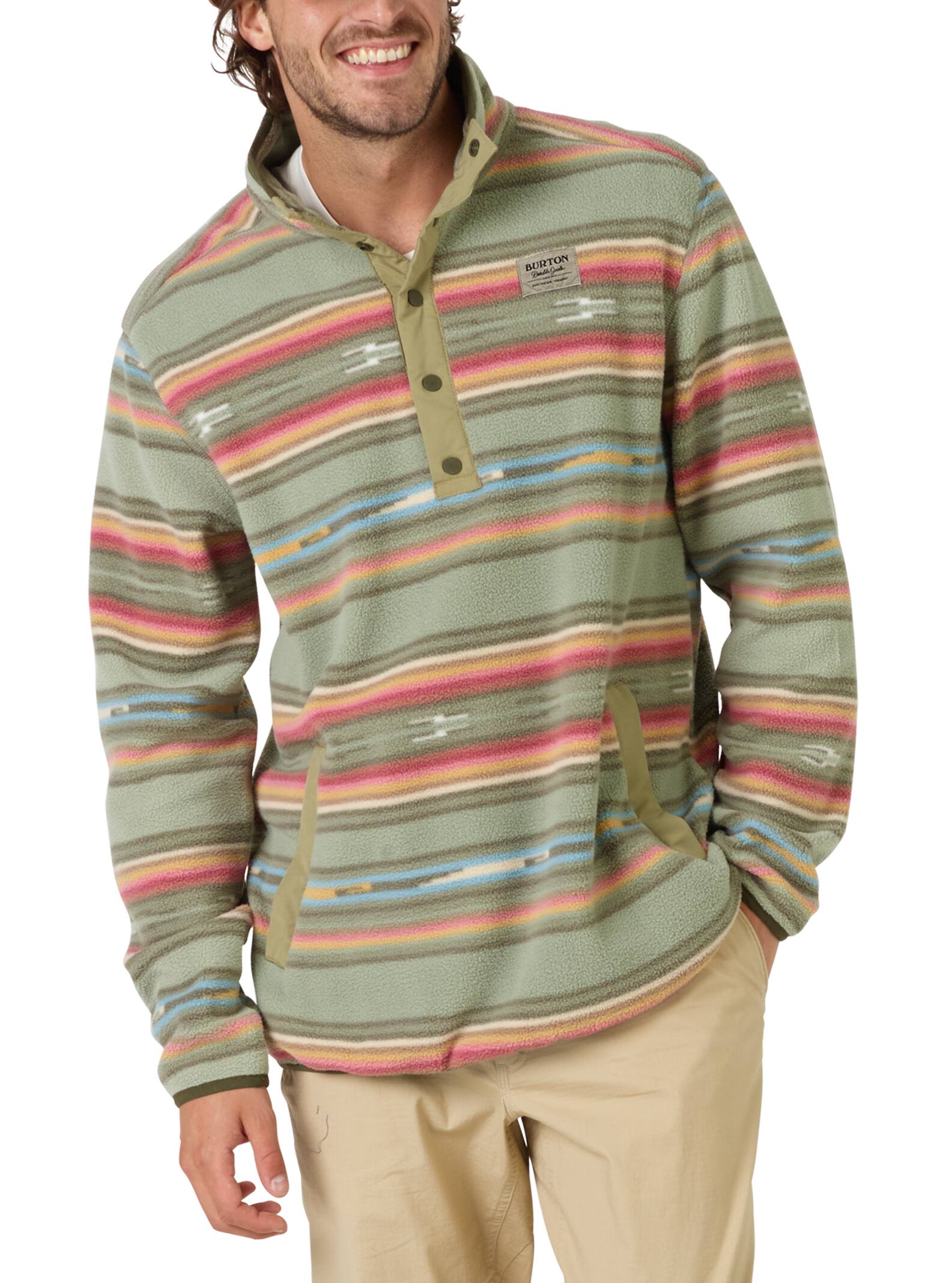 burton men's hearth fleece pullover