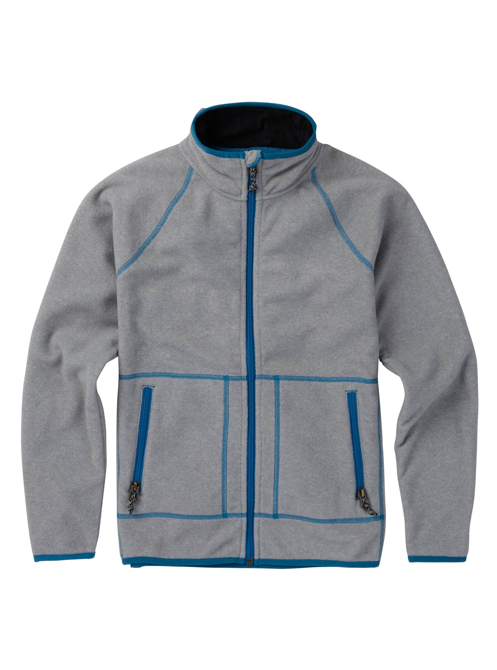 Burton – Polaire zippée Spark enfant, Monument Heather, S