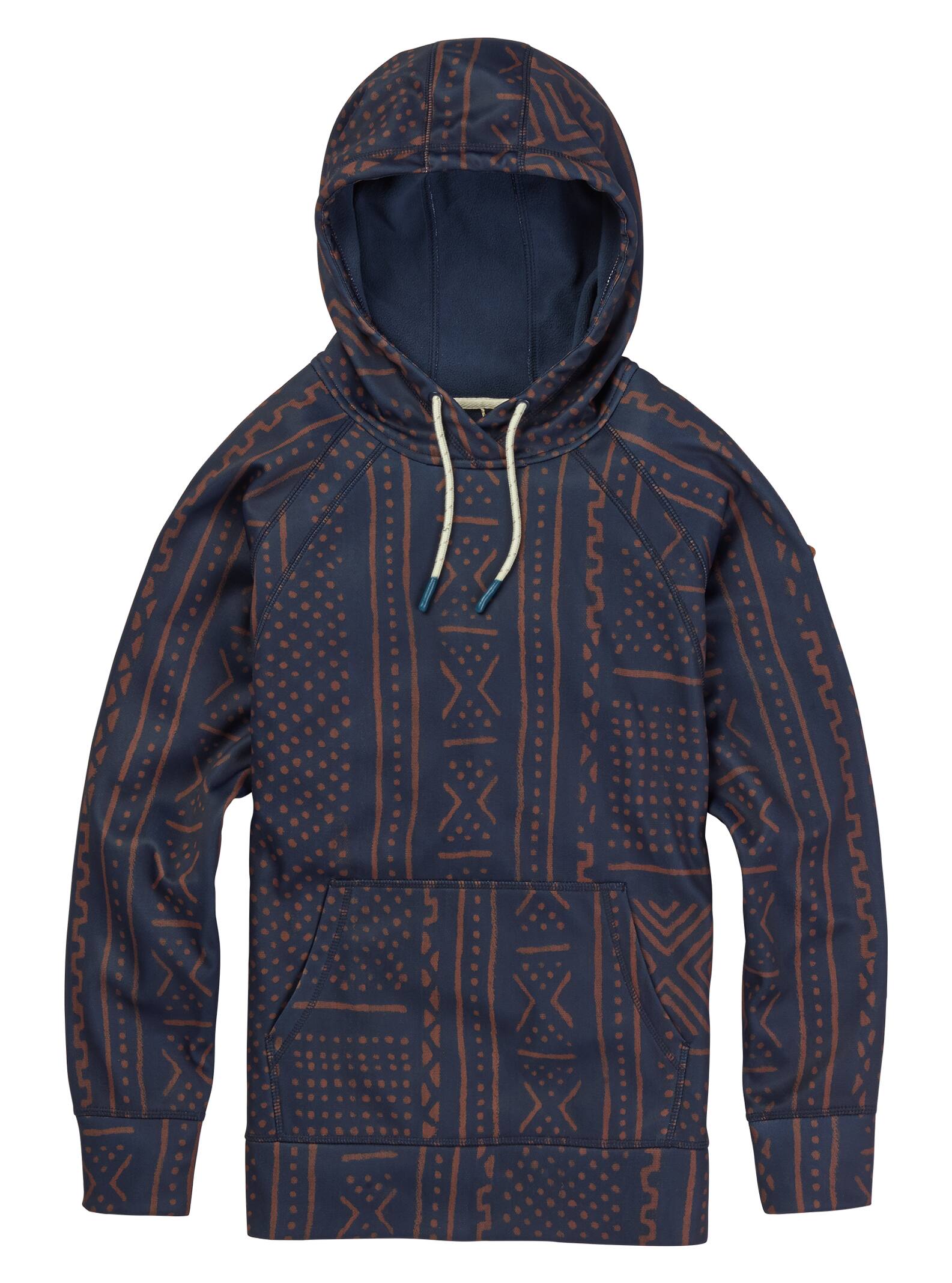 Burton - Sweat à capuche et coutures collées Crown femme, Mood Indigo Bambara, XL