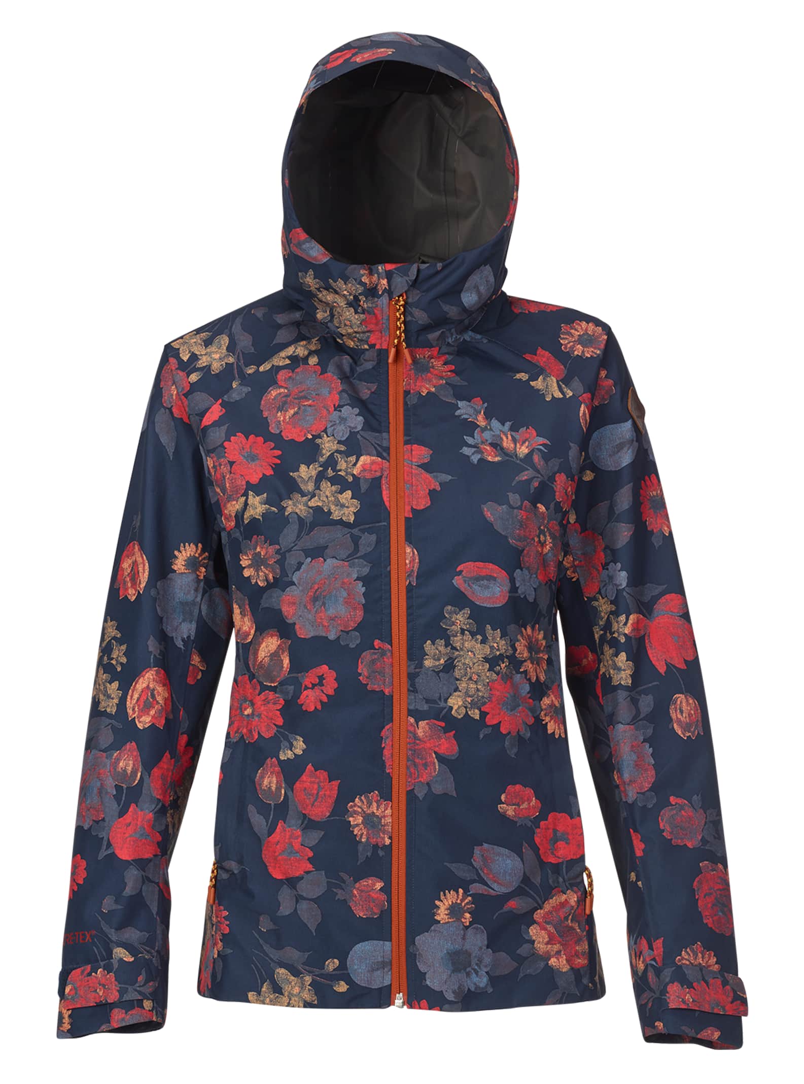 Burton - Veste imperméable Packrite en GORE-TEX® 2 couches femme, Mood Indigo Wildflowers, L
