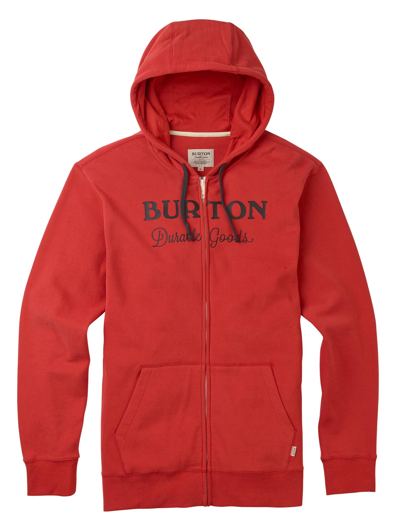 Burton - Sweat à capuche zippé homme Durable Goods, Tandori, L