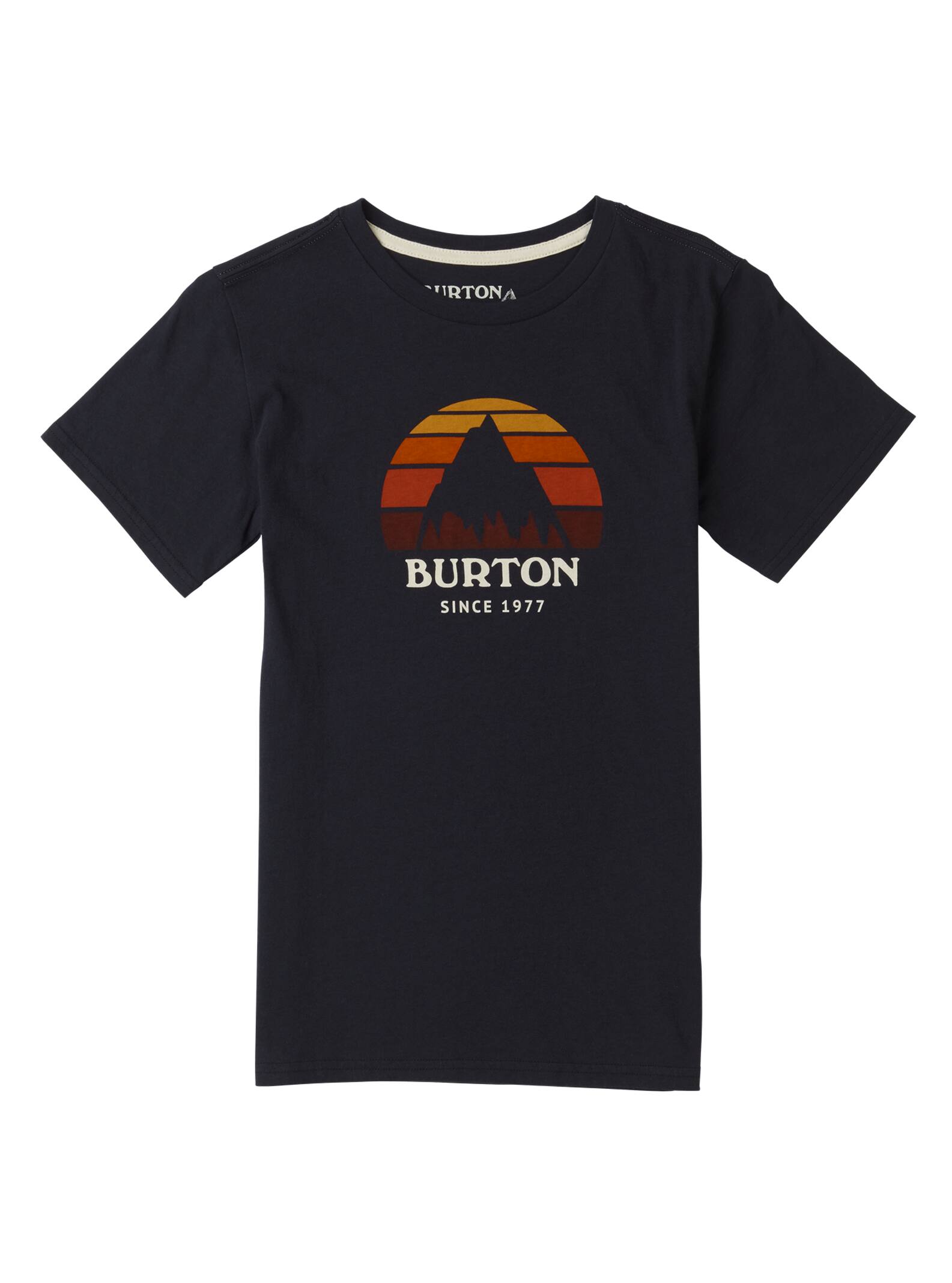Burton - T-shirt à manches courtes Underhill enfant, True Black, L