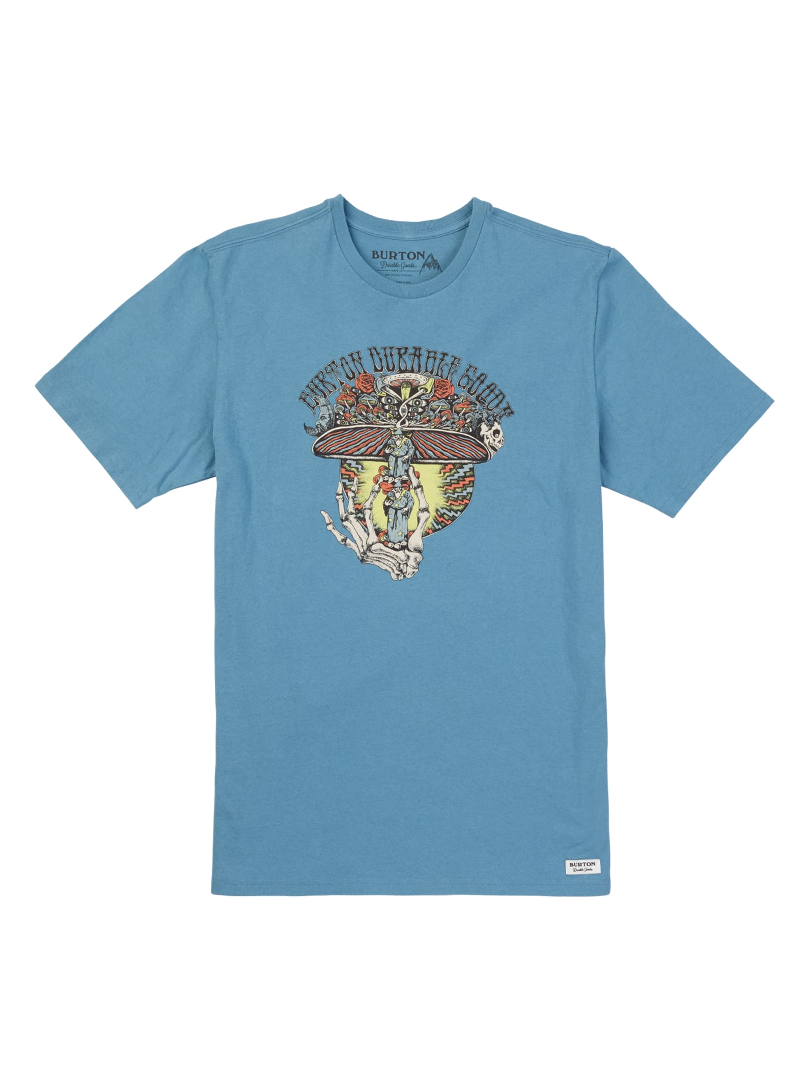 Burton - T-shirt à manches courtes Starksboro homme, Blue Heaven, M