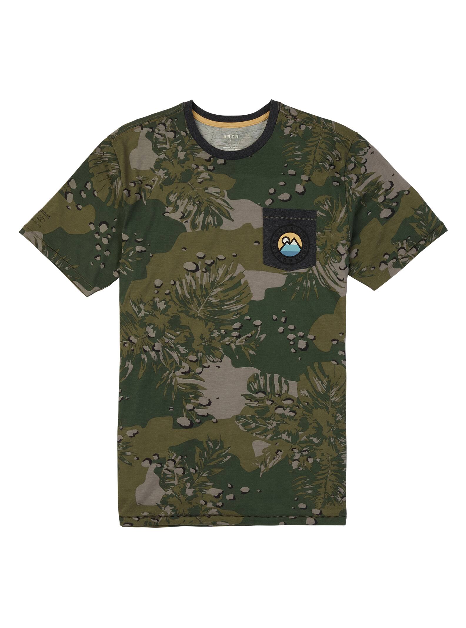 Burton - T-shirt à manches courtes Fox Peak homme, Forestnight Hawaiian, L