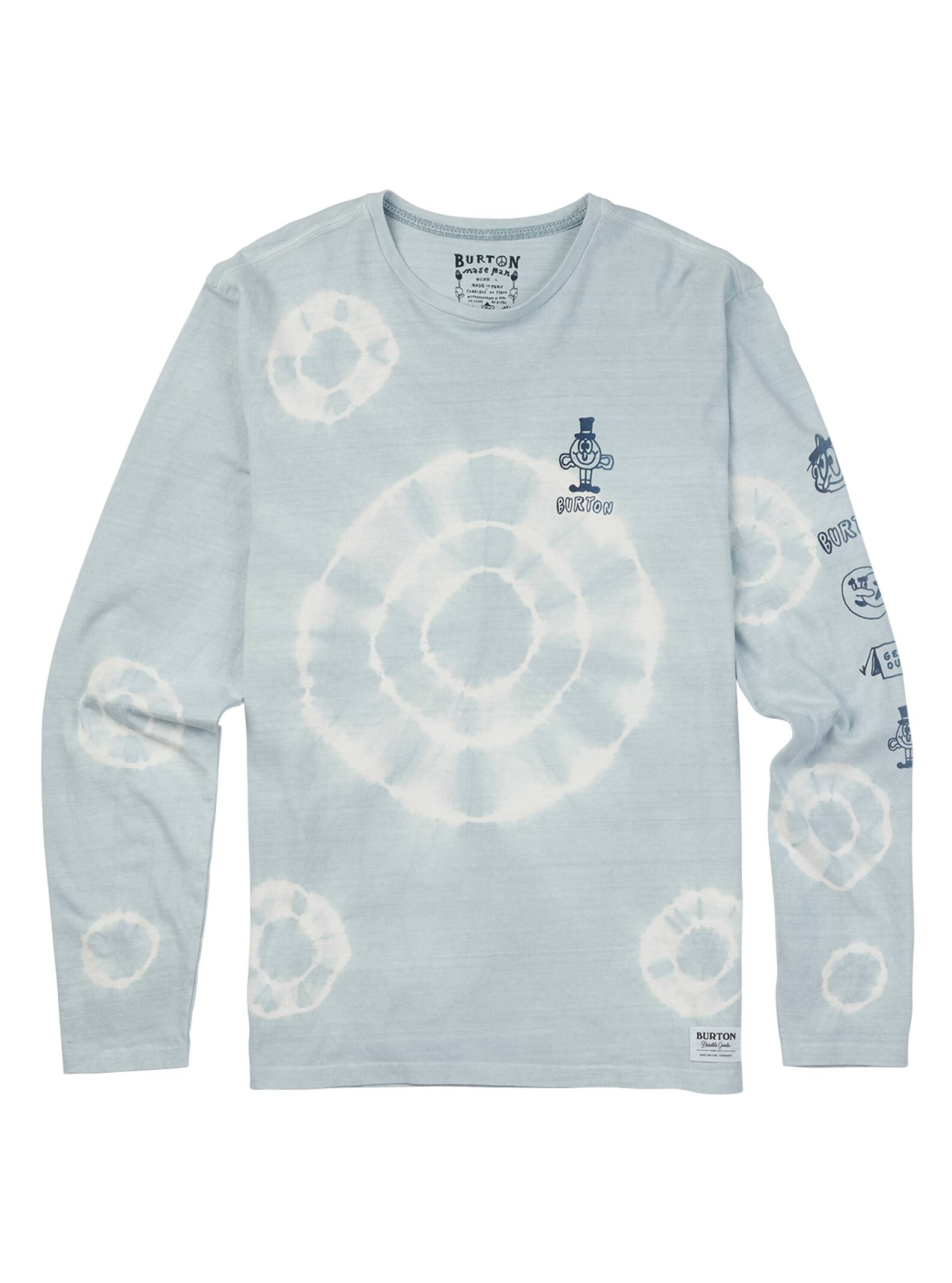 Burton - T-shirt à manches longues Still Trippn homme, Headstone Tie Dye, L